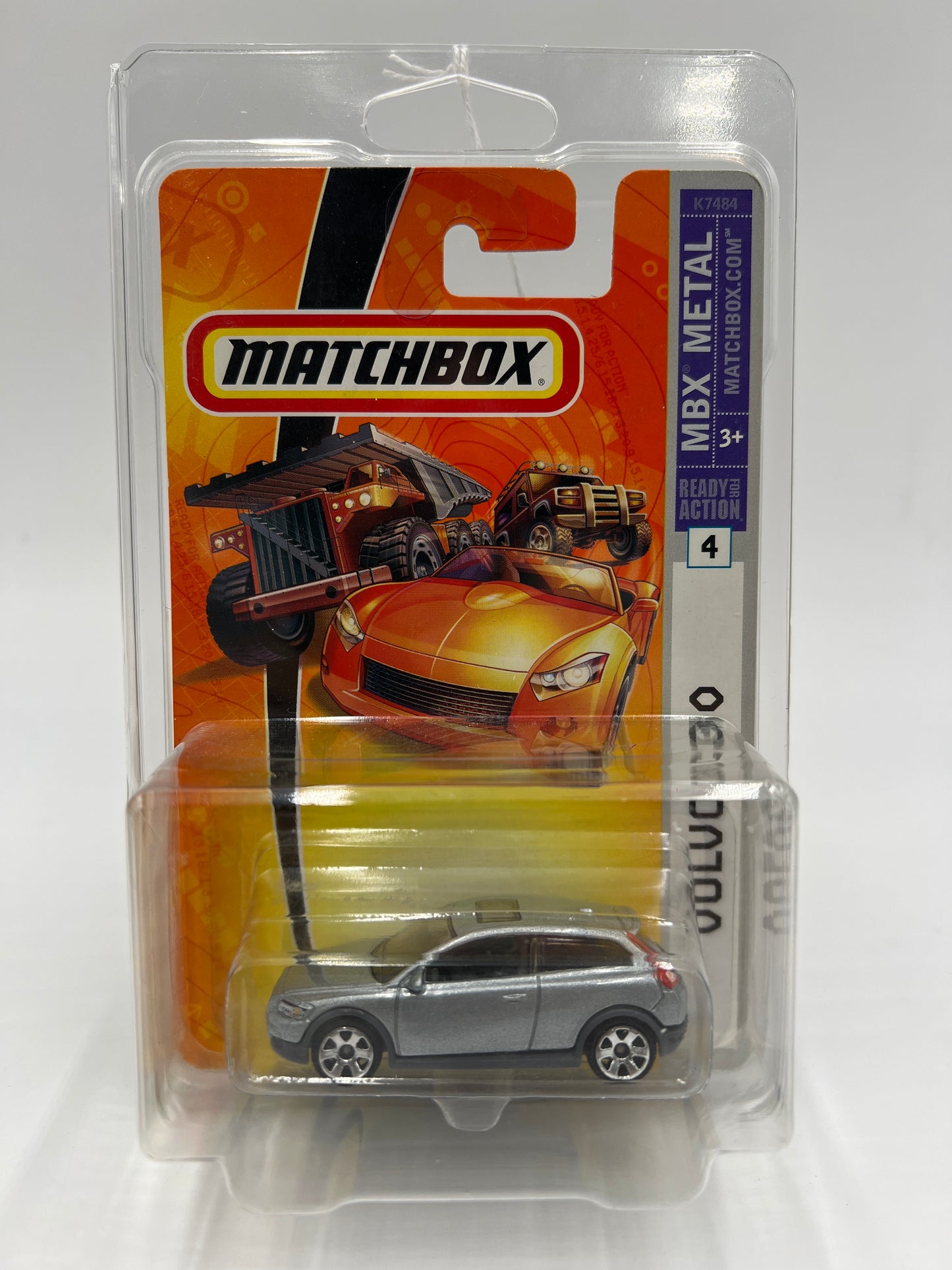 Matchbox MBX Metal #4 Volvo C30 Silver W/Protector