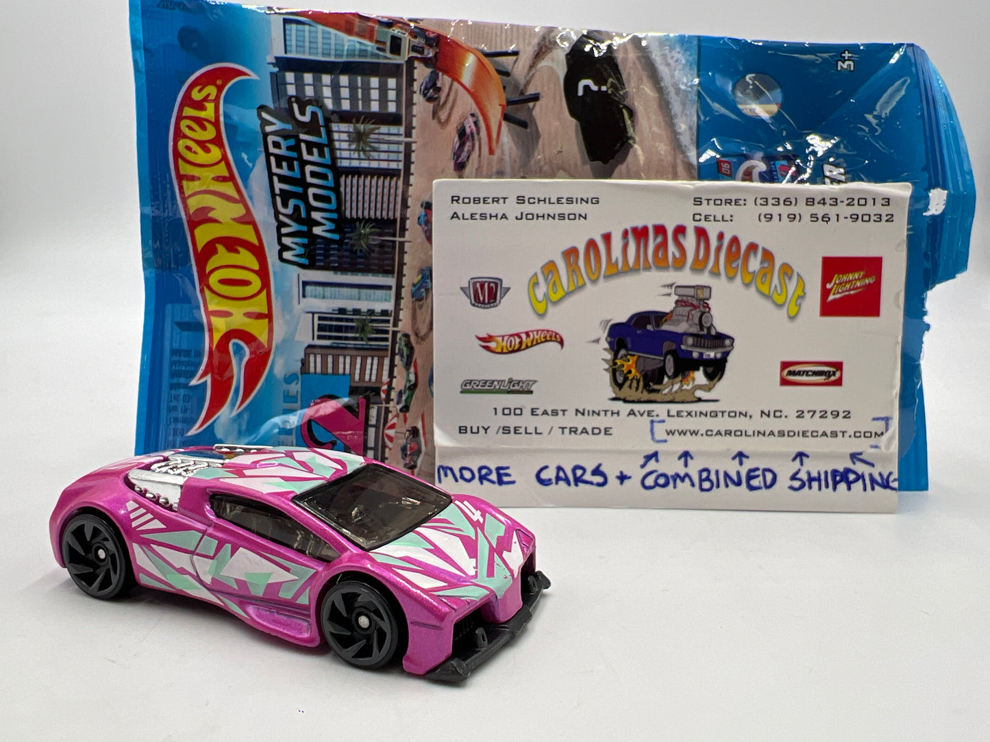 2020 Hot Wheels Mystery Models Series 2 #4 Zotic Pink