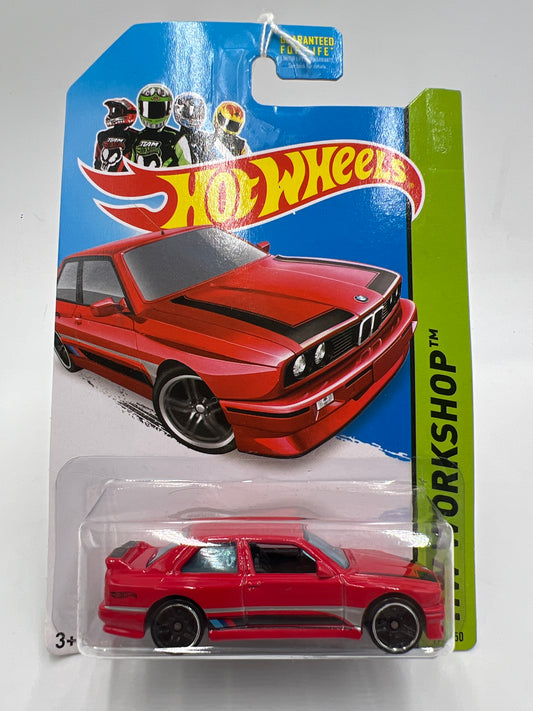 2014 Hot Wheels Workshop #195 92 BMW M3 Red