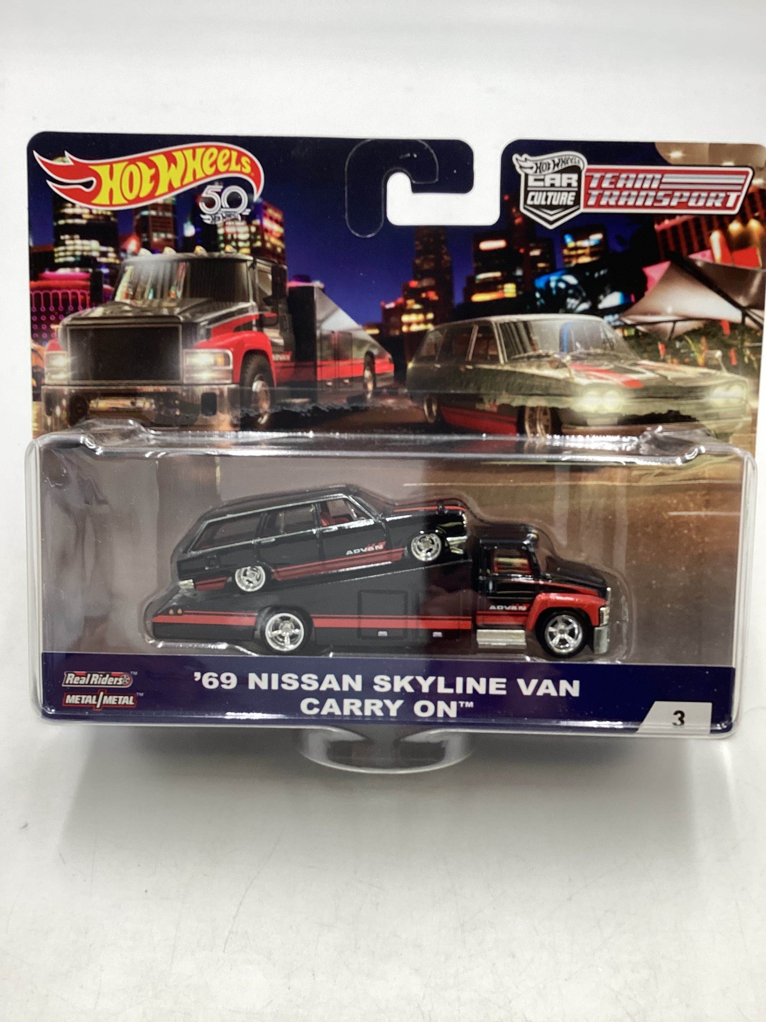 Hot wheels team transports discount 3 + Zamac Skyline