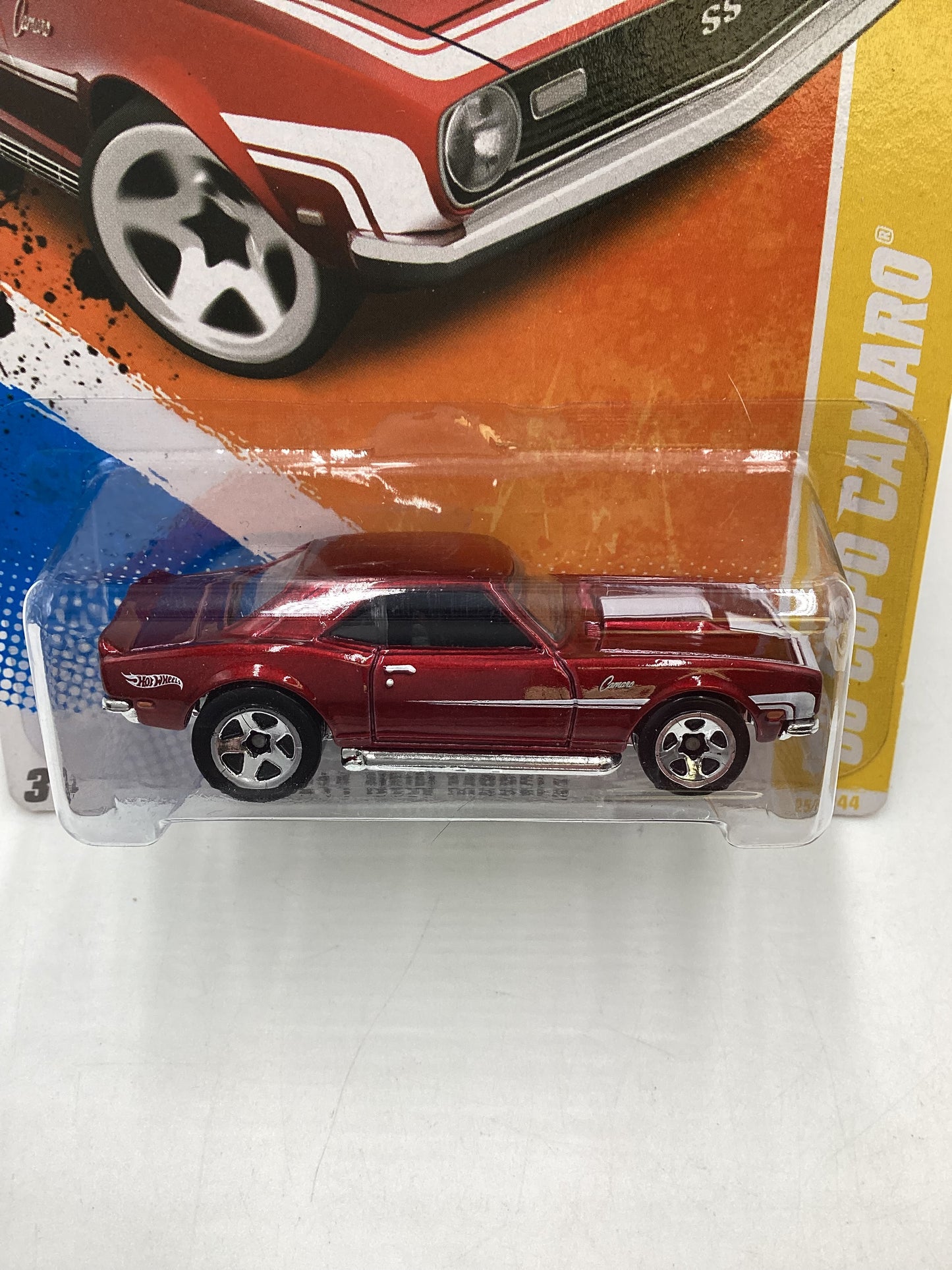 2011 Hot wheels #25 68 Copo Camaro Red see description 4A
