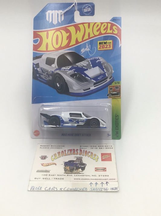 2023 hot wheels Q Case #209 Max Mike Drift Attack