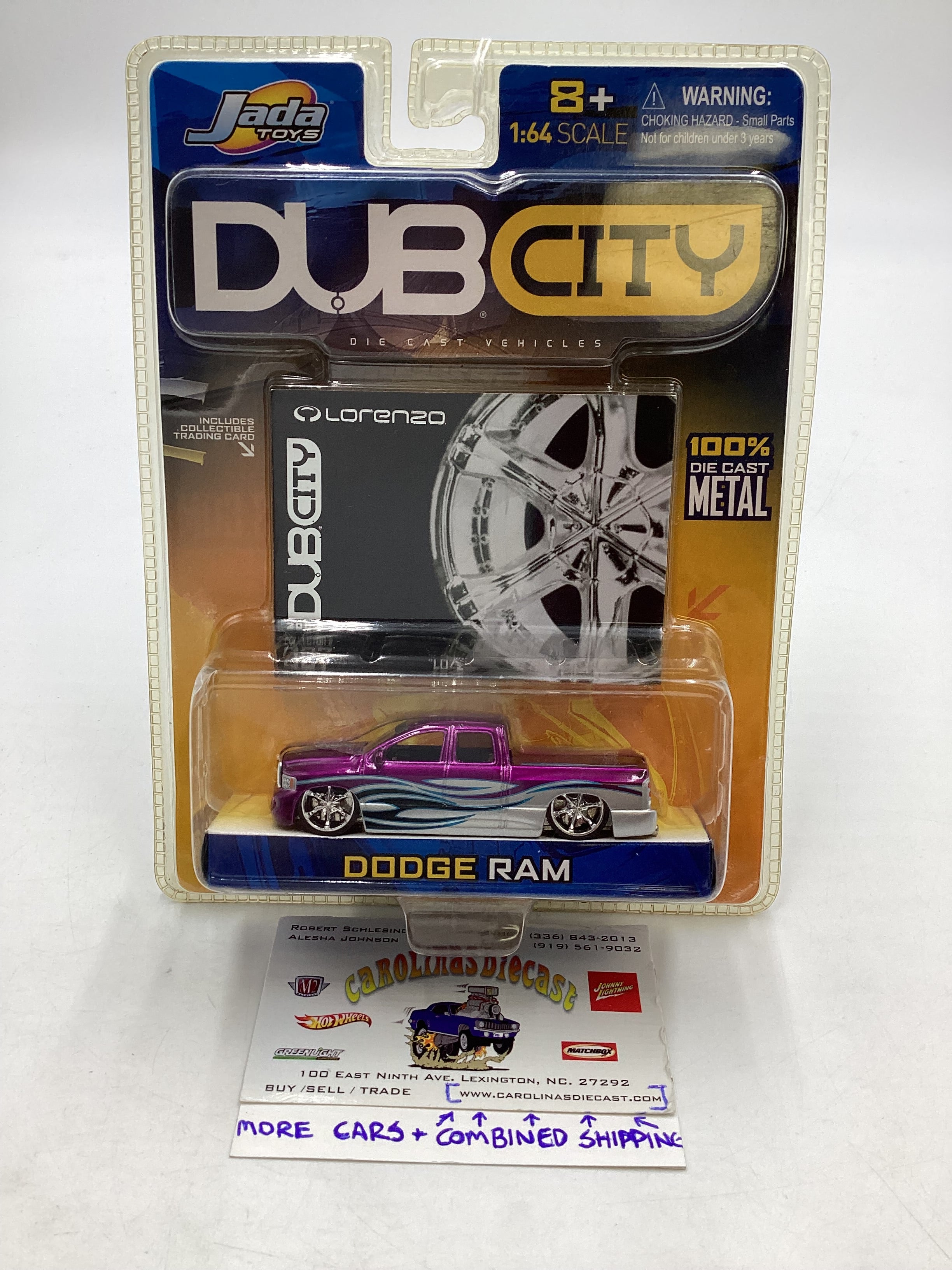 Jada Toys Dub City #067 Dodge Ram Purple – carolinasdiecast