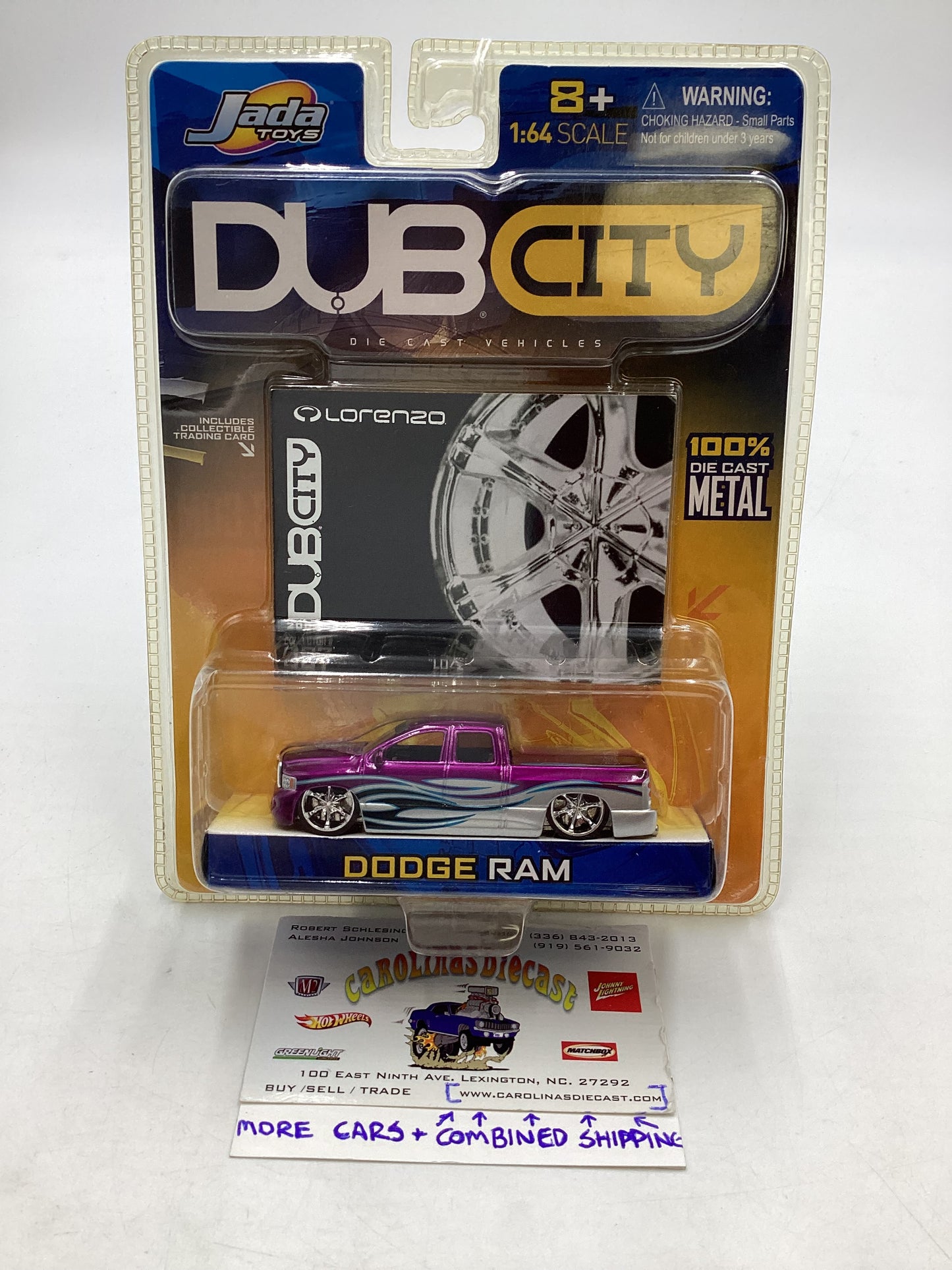 Jada Toys Dub City #067 Dodge Ram Purple