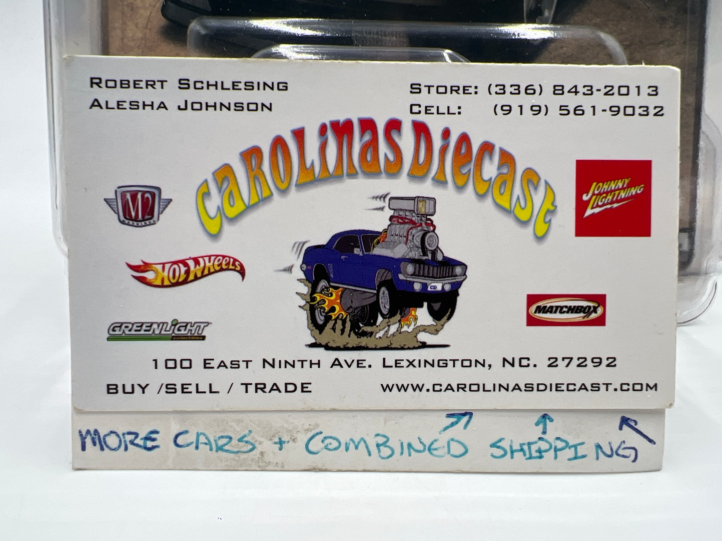 Hot Wheels Premium Boulevard #60 Mercedes-Benz AMG E 36 Estate Special Edition Black W/Protector