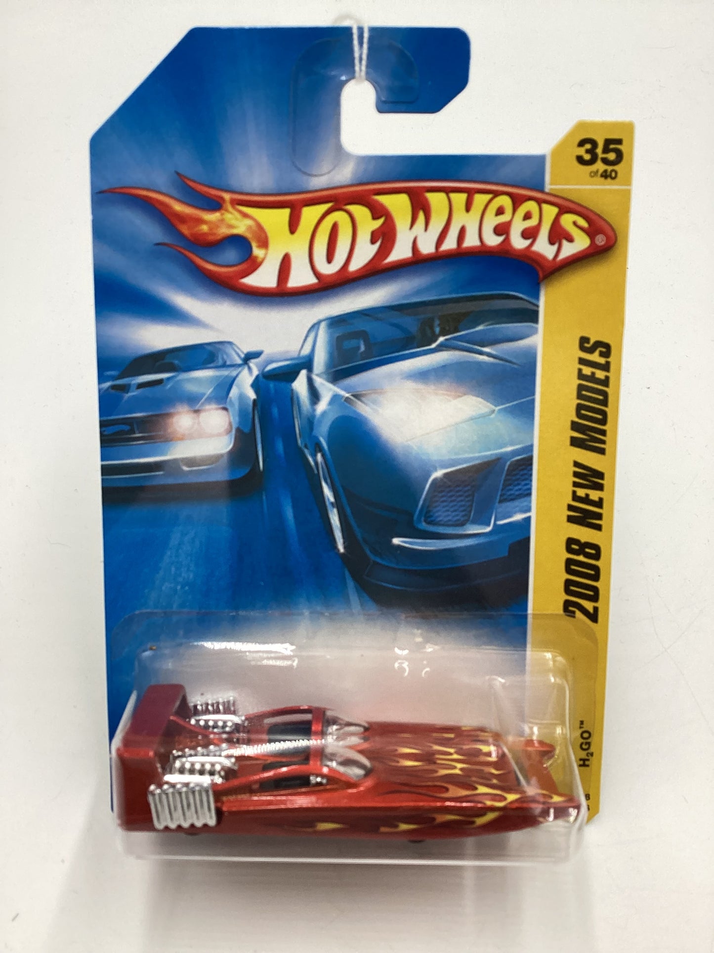 2008 Hot Wheels New Models #35 H2Go Orange BB3