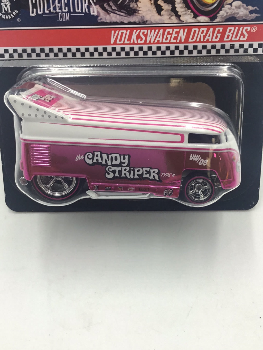 Hot Wheels RLC RedLine Club Exclusive VOLKSWAGEN DRAG BUS Pink CANDY STRIPER VW deals