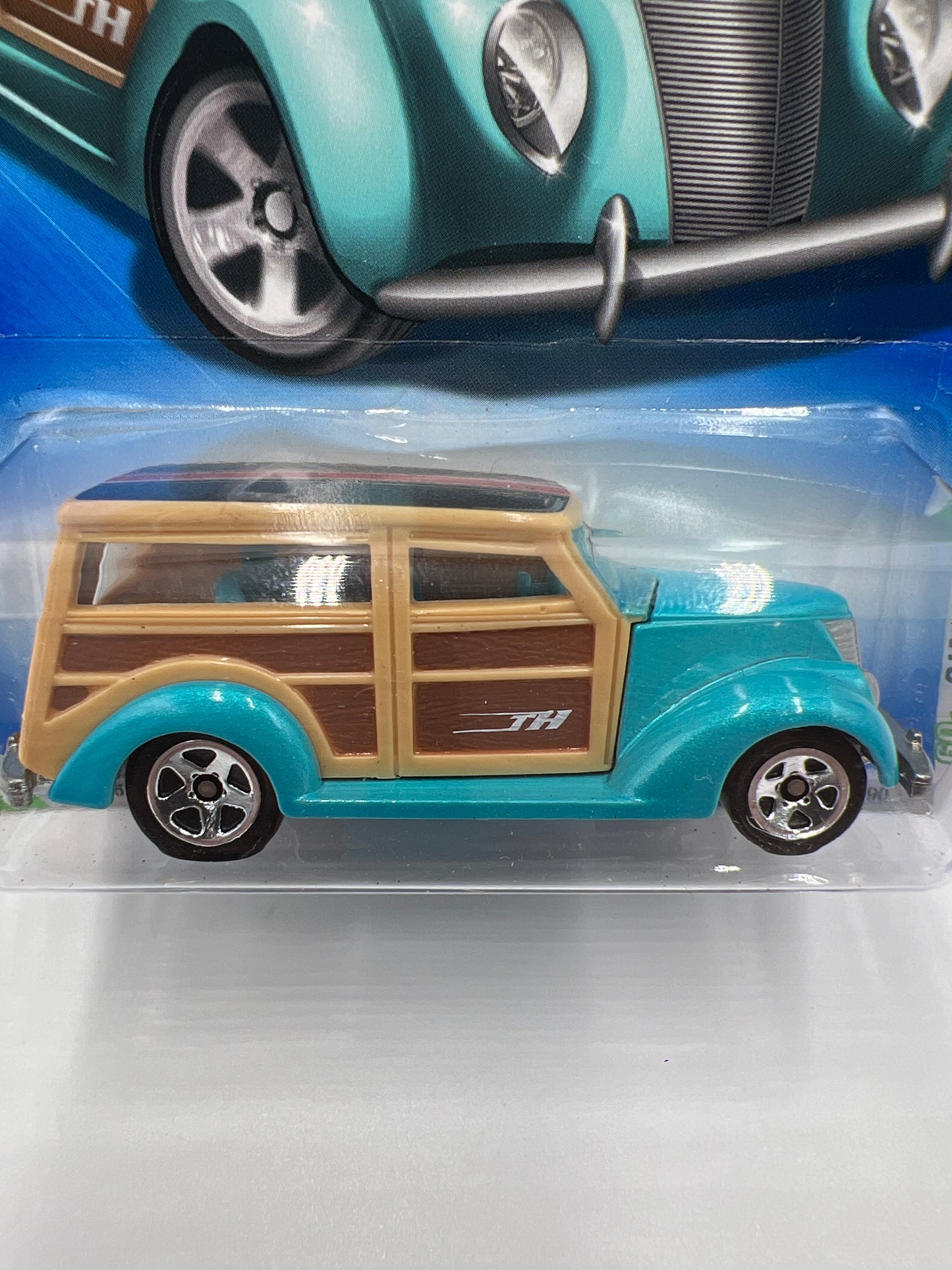 2009 Hot Wheels Treasure Hunts #47 37 Ford Light Blue/Tan 277A