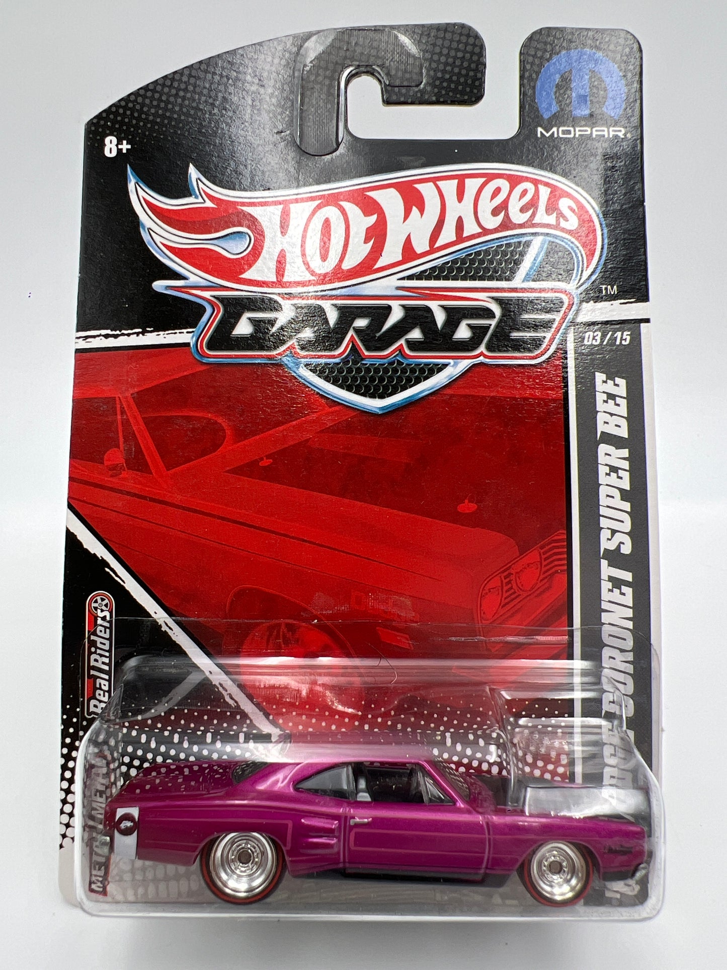 Hot Wheels Premium Garage #3 69 Dodge Coronet Super Bee Purple