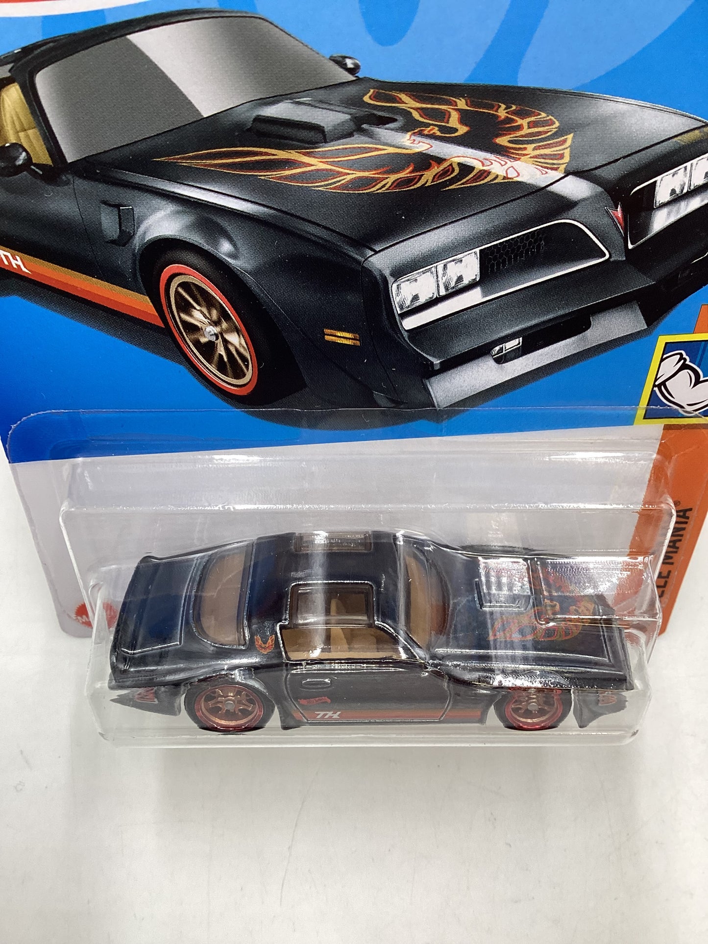 2024 Hot Wheels Super Treasure Hunt #206 L case 77 Pontiac Firebird T/A with protector
