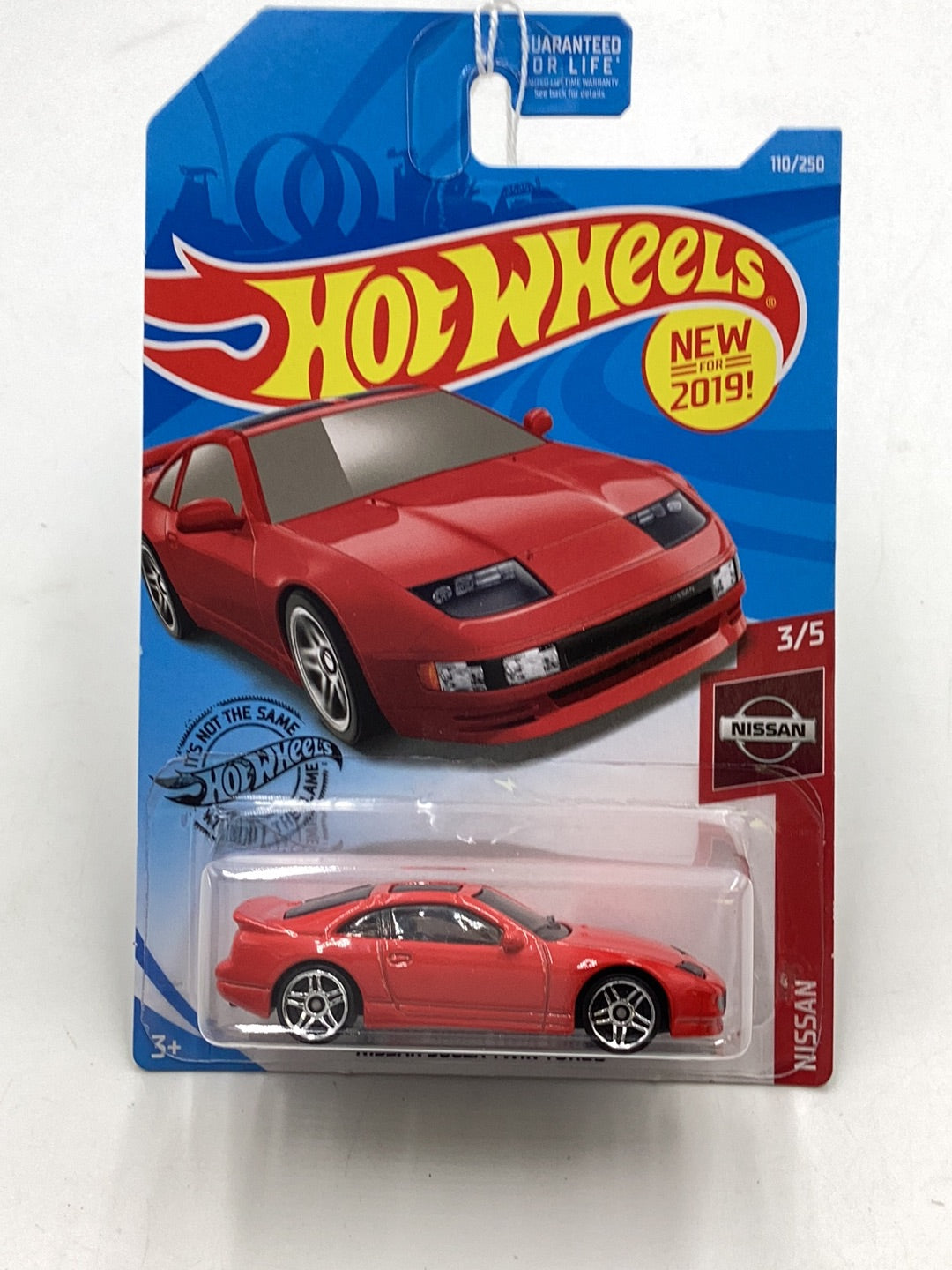 2019 Hot wheels #110 Nissan 300ZX Twin Turbo red 81G