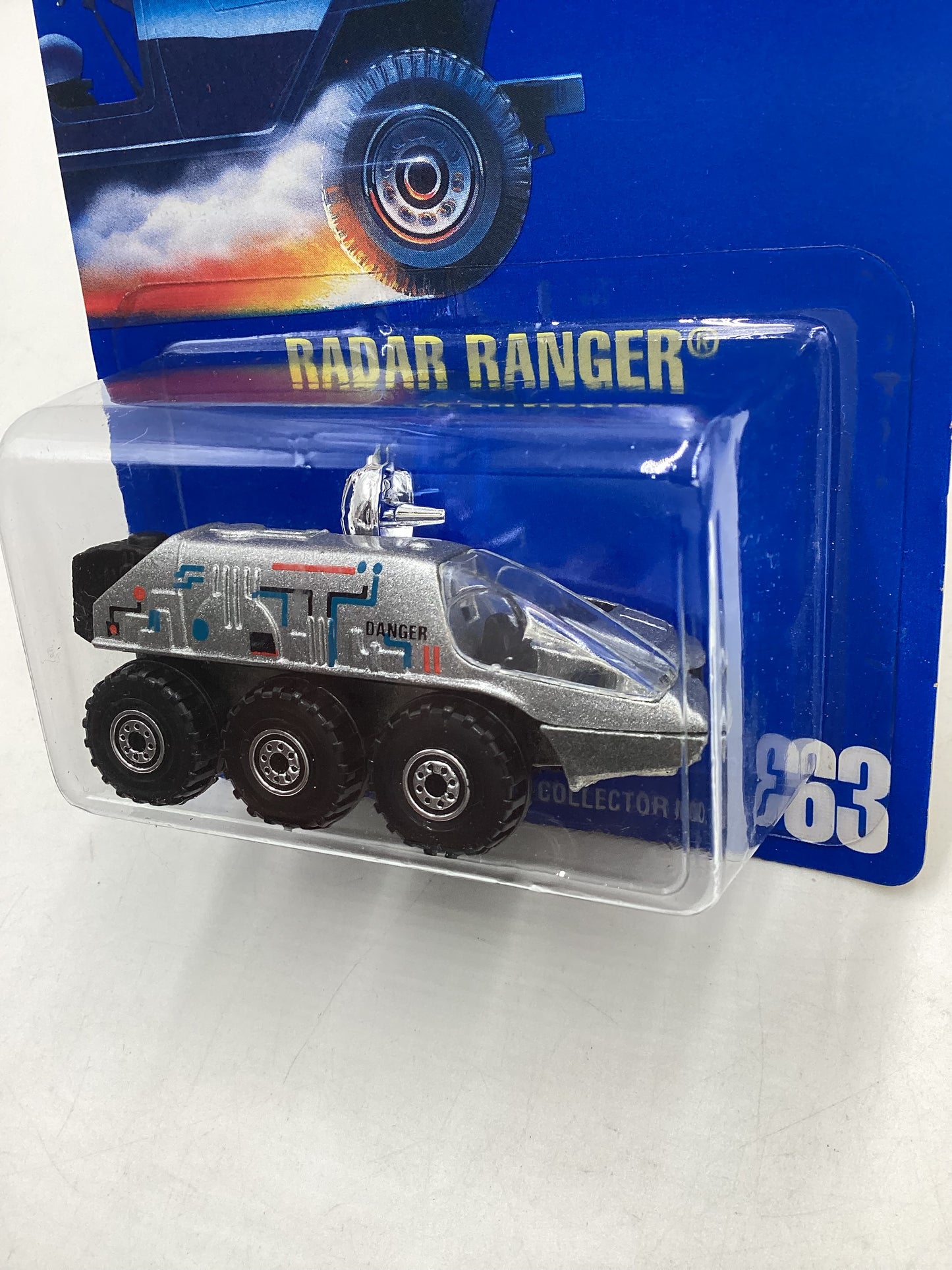 Hot Wheels Blue Card Collector No. 63 Radar Ranger Silver CT Wheels 237H