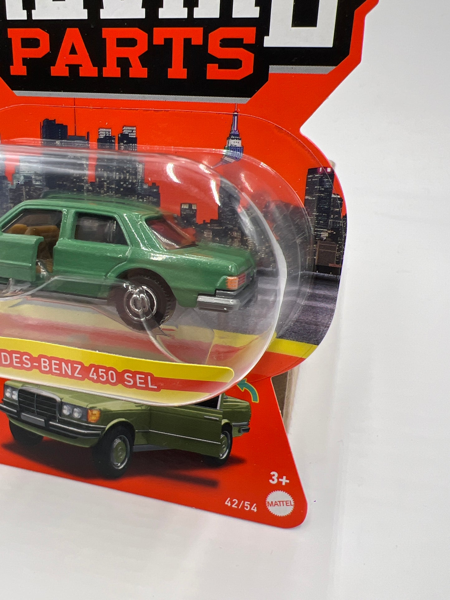 Matchbox Moving Parts #42 1980 Mercedes-Benz 450 SEL Green 164i