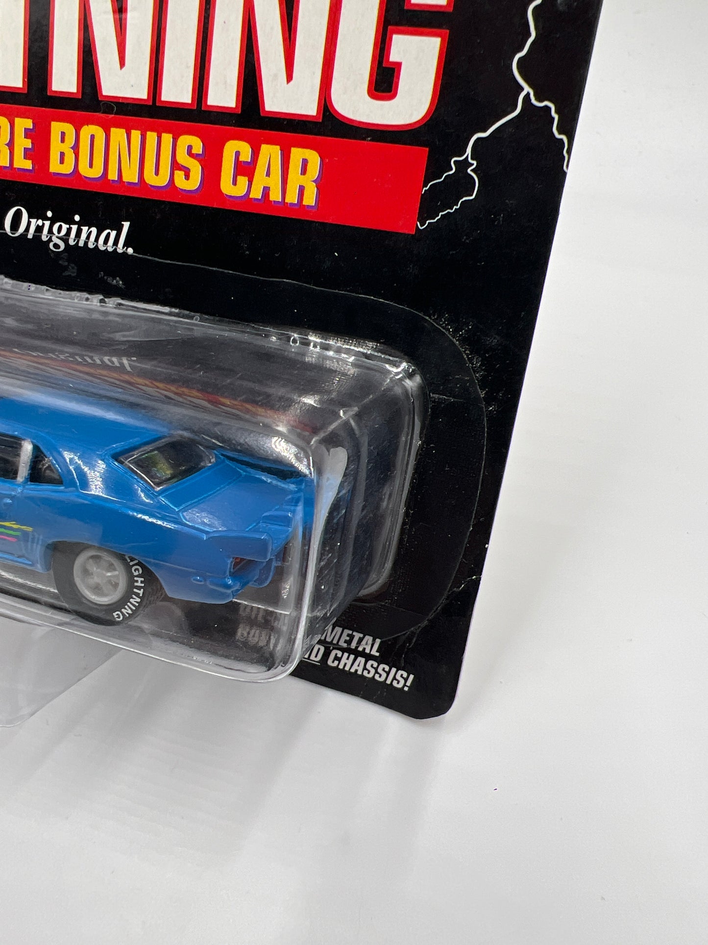 Johnny Lightning White Lightning Chase Hot Rods #287 1969 Pro Street Camaro Blue