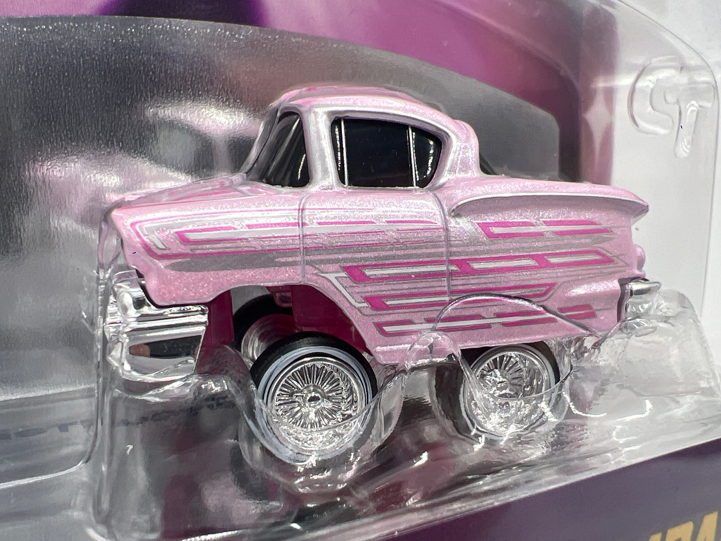 MGA Car Tuned Series 2 Show Glow Lowriders #4 58 Chevy Impala