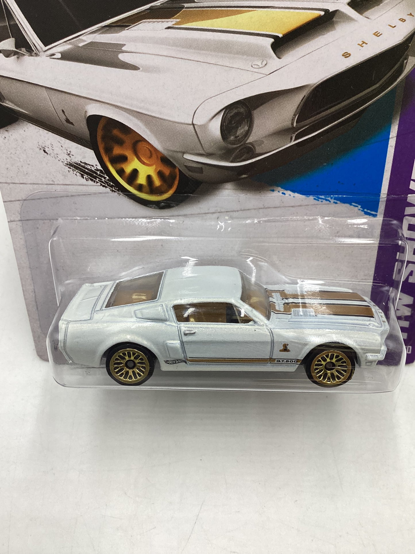 2013 Hot Wheels #245 68 Shelby GT500 White 20H