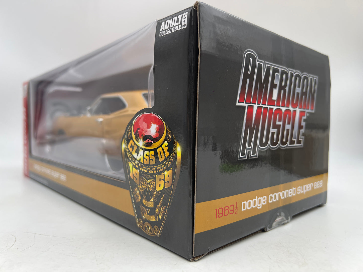 Auto World 1:18 Scale American Muscle #148/300 1969 1/2 Dodge Coronet Super Bee VHTF