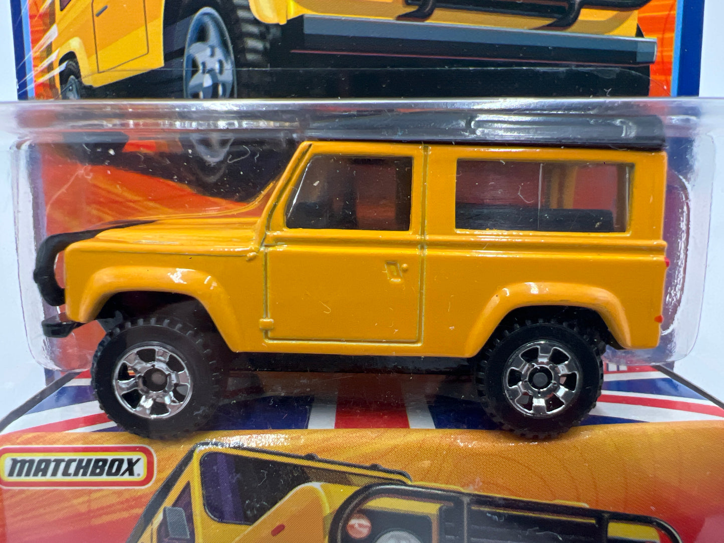 Matchbox Best Of British #4 Defender 90 Yellow