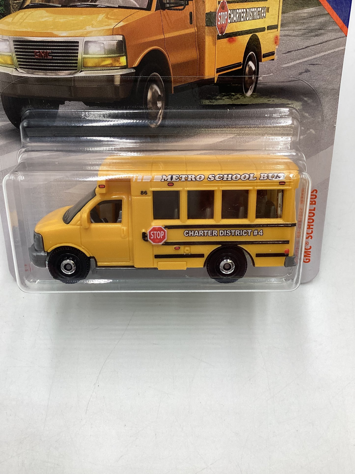 Matchbox MBX Service #1 GMC School Bus Yellow