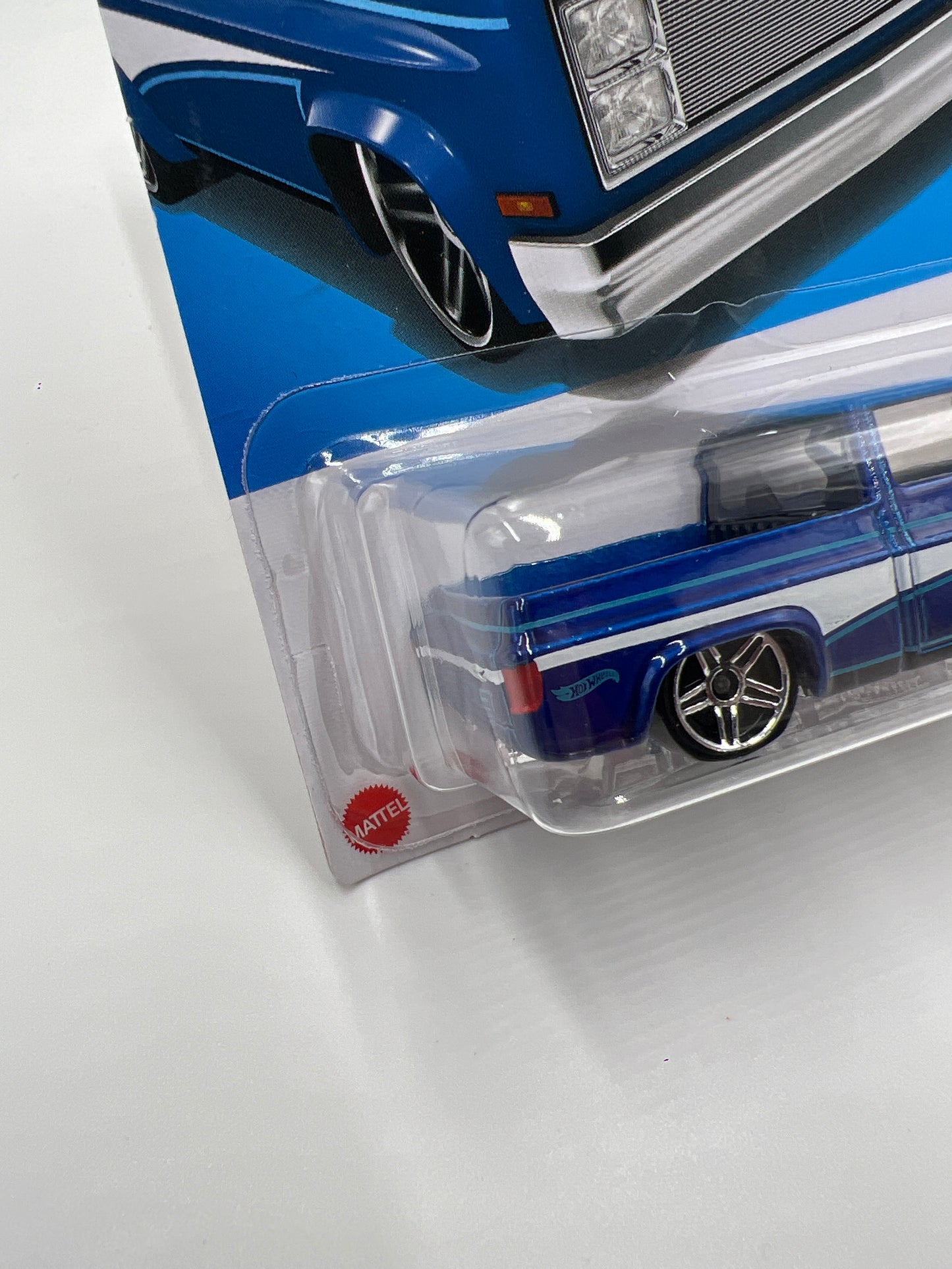 2024 Hot Wheels Q Case #249 83 Chevy Silverado Blue