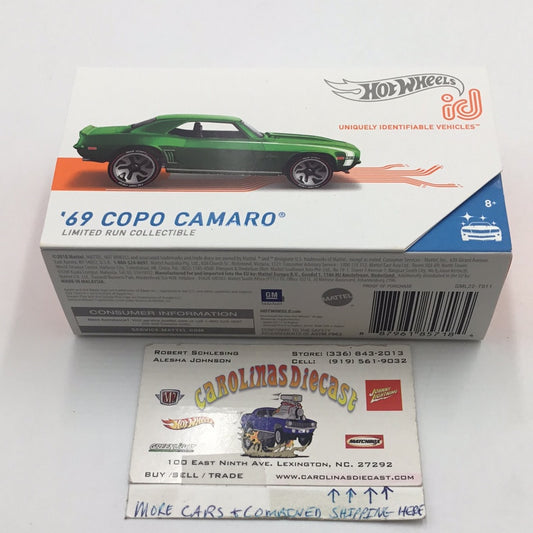 Hot Wheels ID 69 Copo Camaro series 2