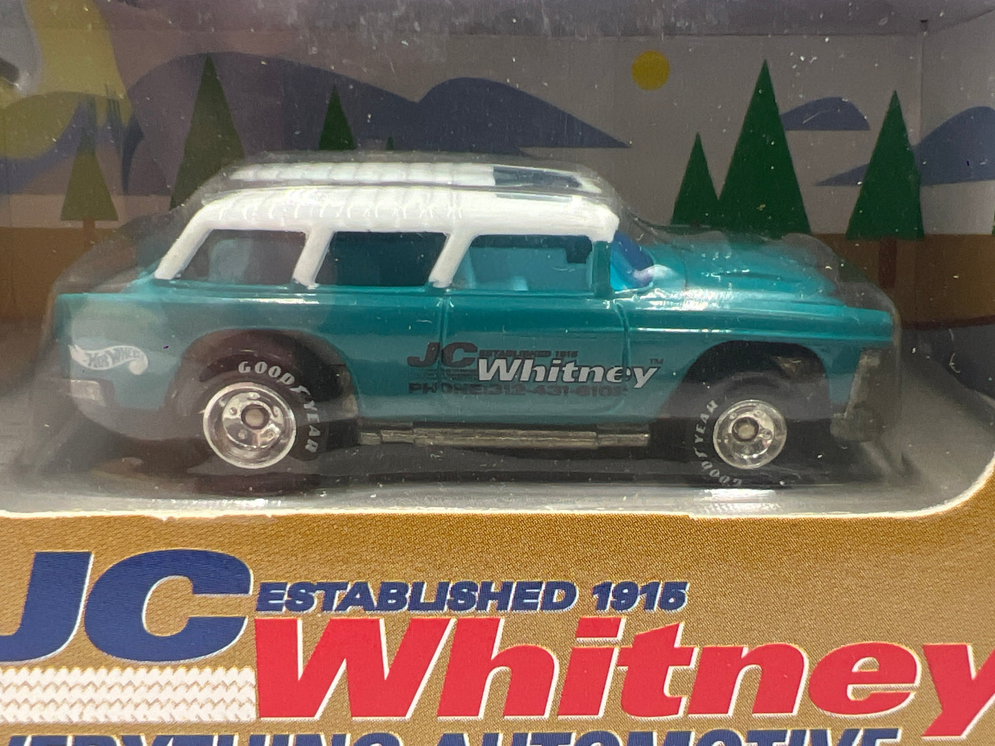 Hot Wheels Limited Edition JC Whitney Everything Automotive Chevy Nomad Light Blue