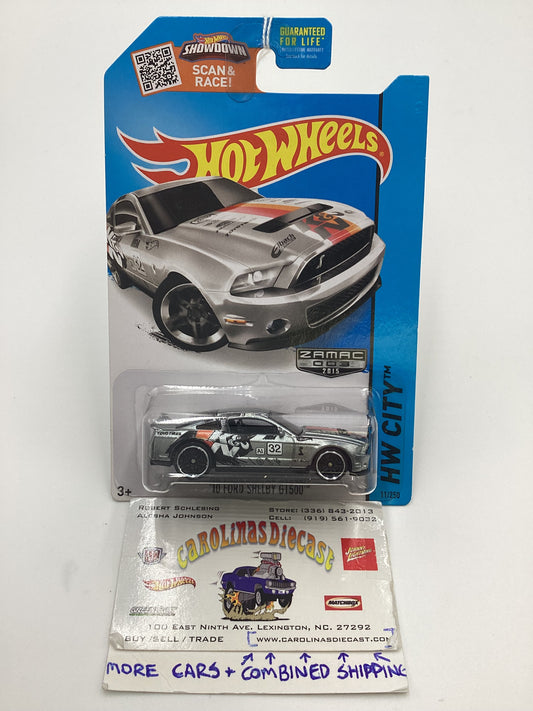 2015 Hot wheels Zamac 003 #11 10 Ford Shelby GT500 K&N 148C