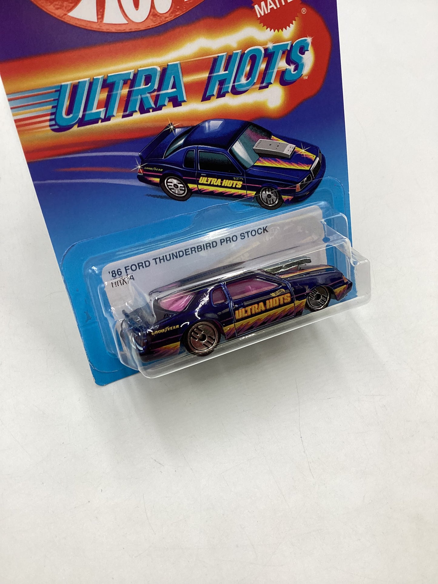 2024 Hot wheels Target Ultra Hots #7 86 Ford Thunderbird Pro Stock Blue 156G