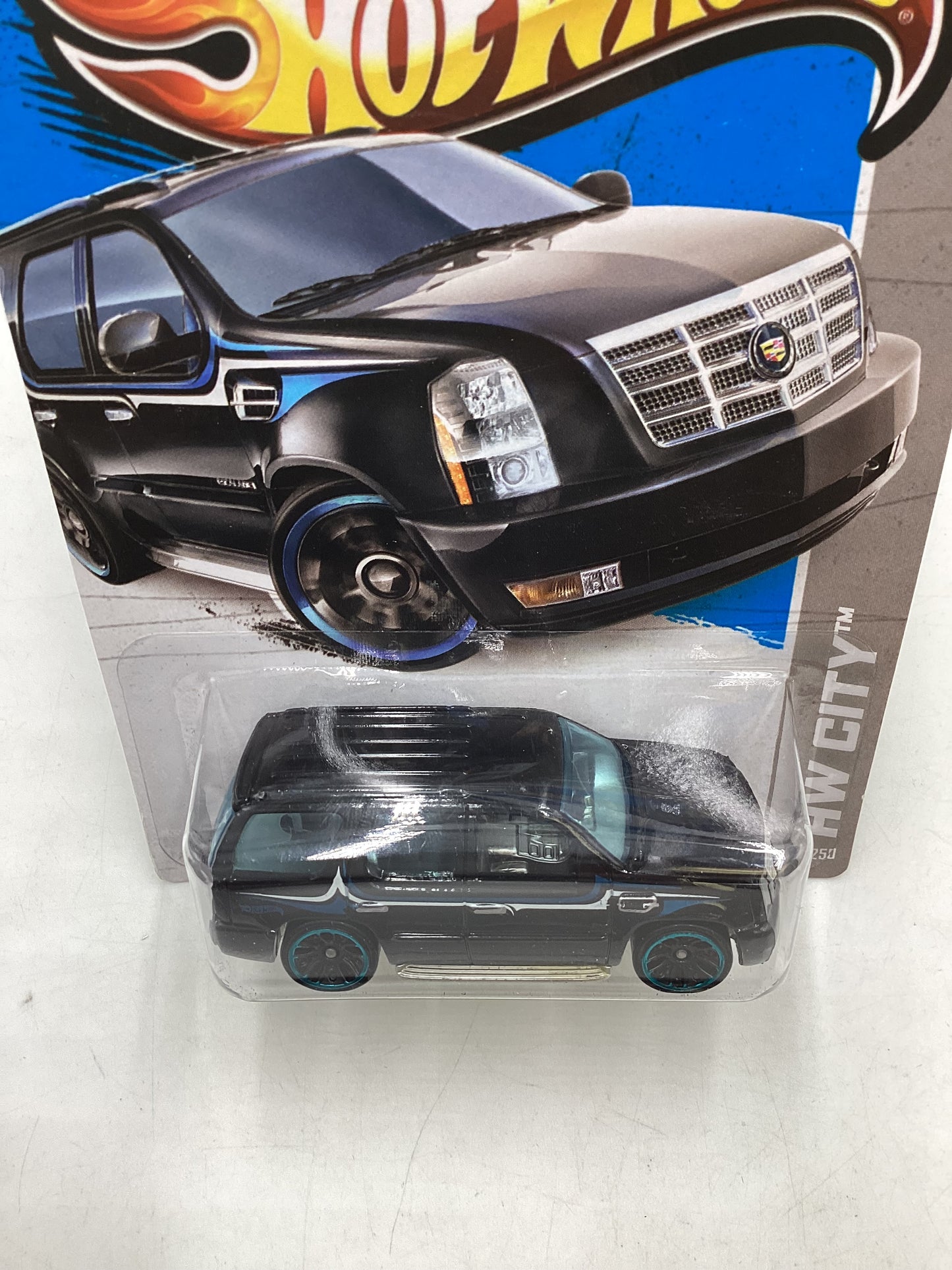 2013 Hot Wheels #6 07 Cadillac Escalade Black