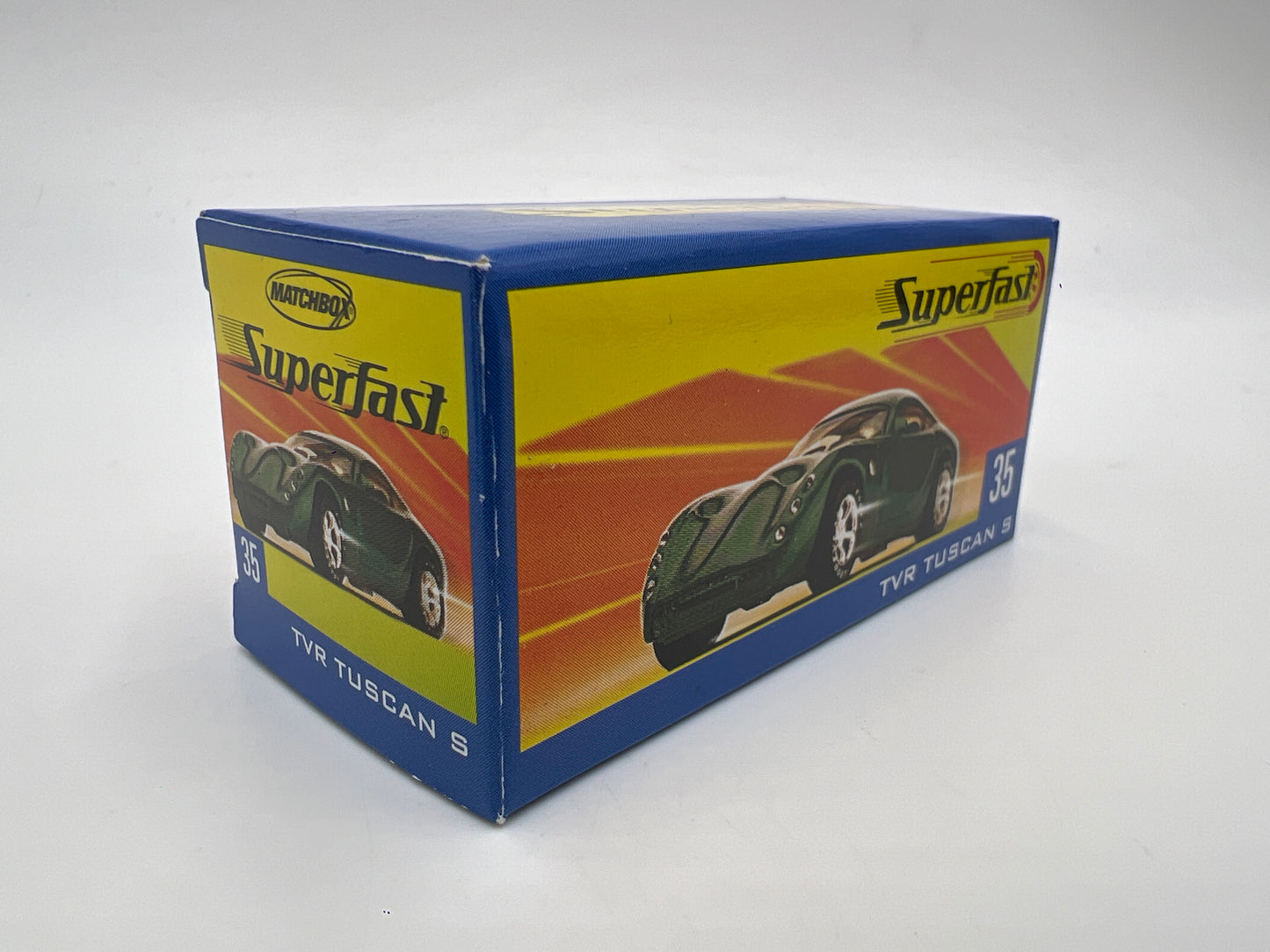 Matchbox 1/64 Superfast #35 TVR Tuscan S Green Loose