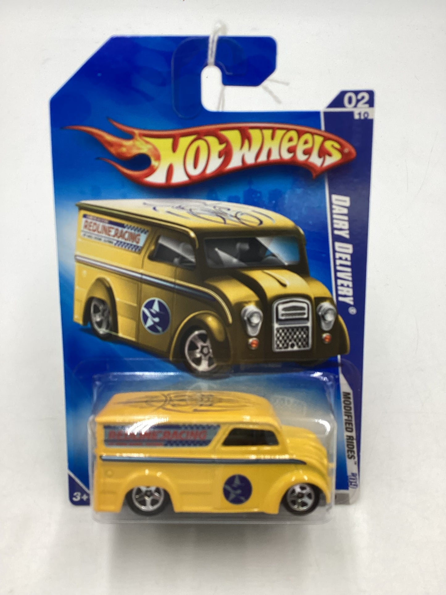 2009 Hot Wheels #158 Dairy Delivery Yellow 54C