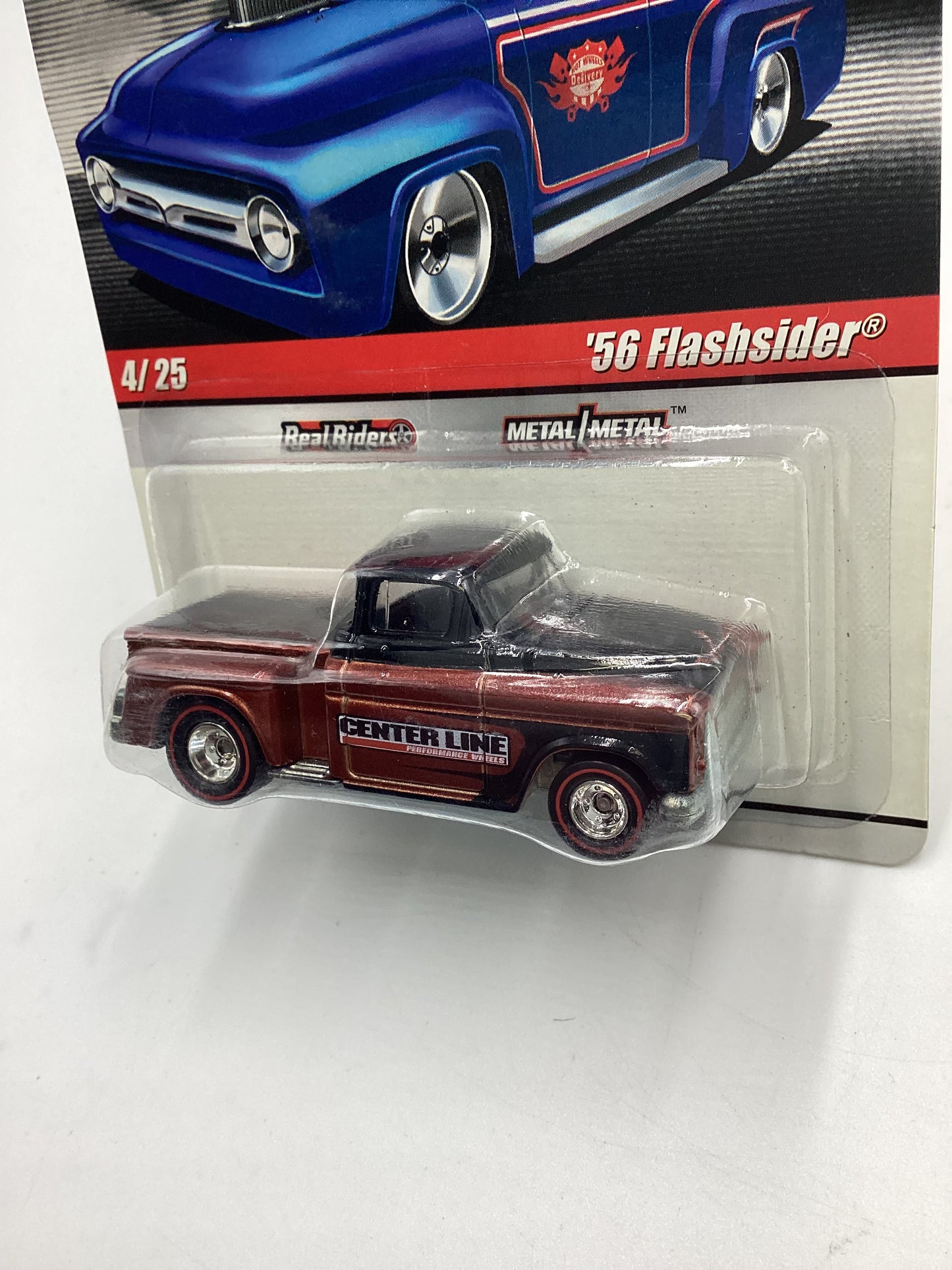 Hot wheels Slick Rides Premium Delivery #4 56 Flashsider Brown/Black 245A