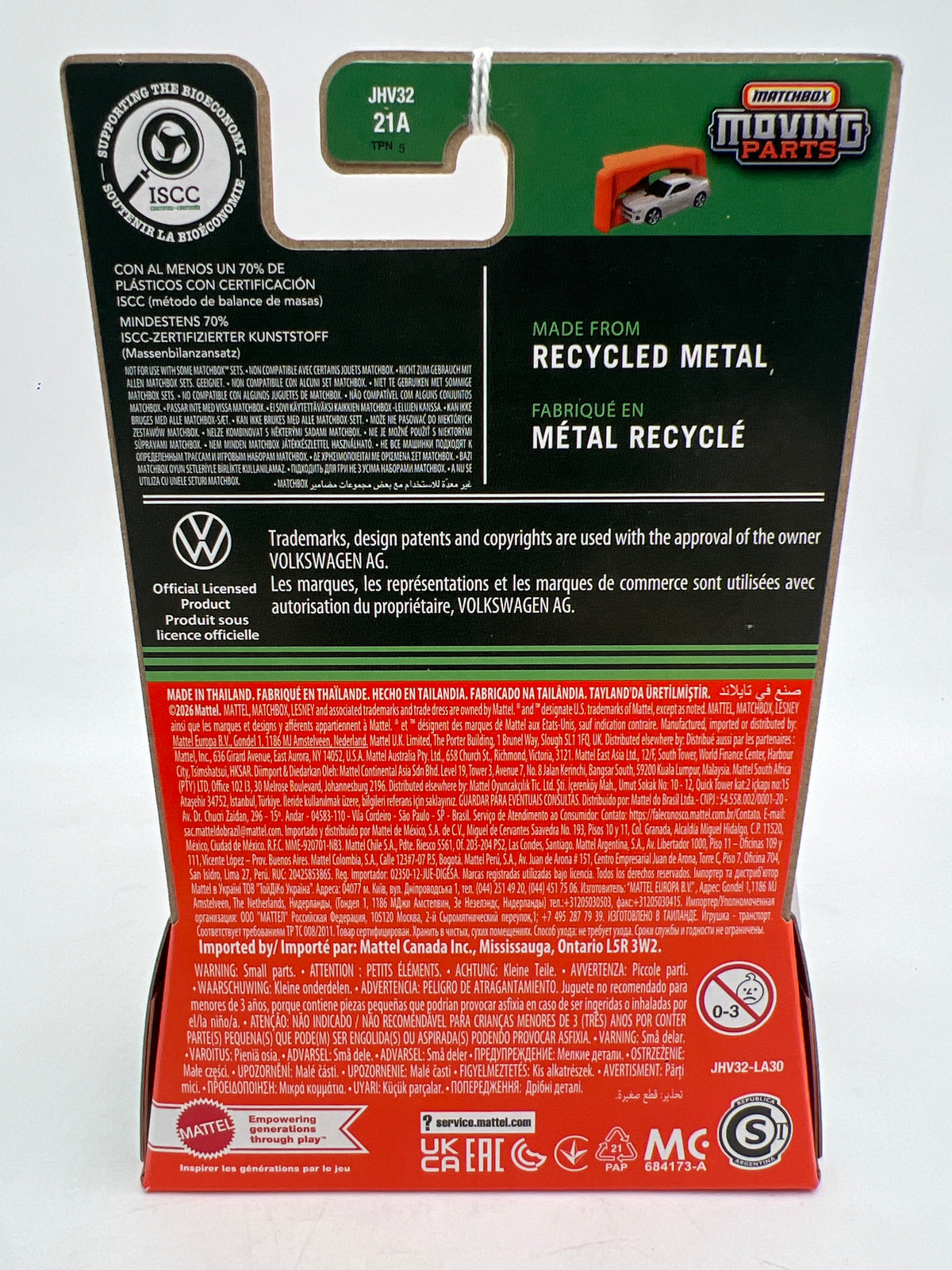 2026 Matchbox Moving Parts #25 1986 Volkswagen T3 Vanagon National Parks 217A