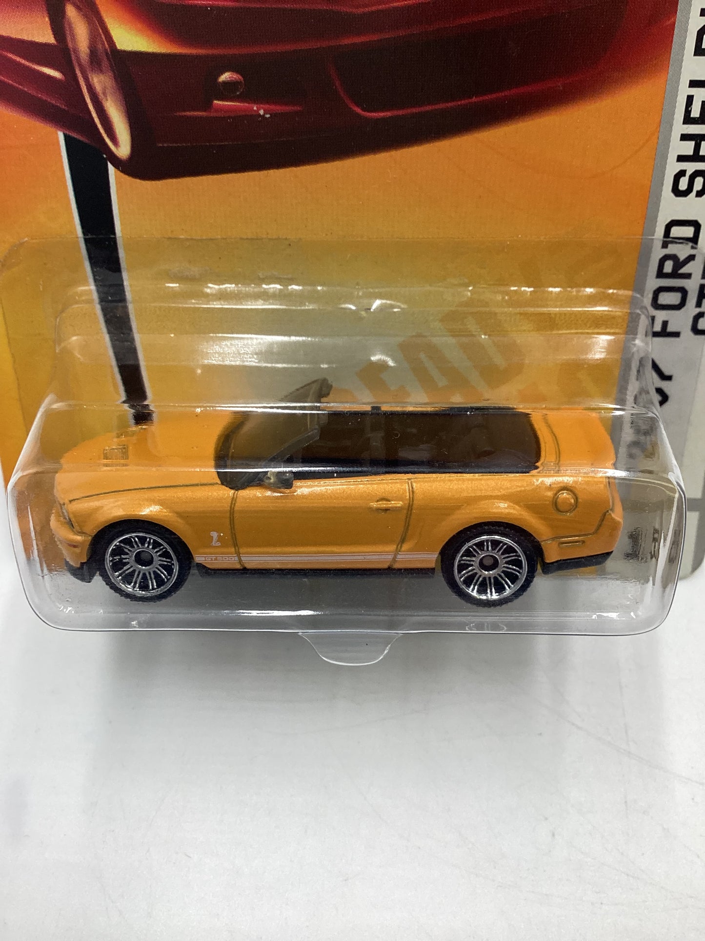Matchbox Sports Cars #15 2007 Shelby GT500 Yellow 19D