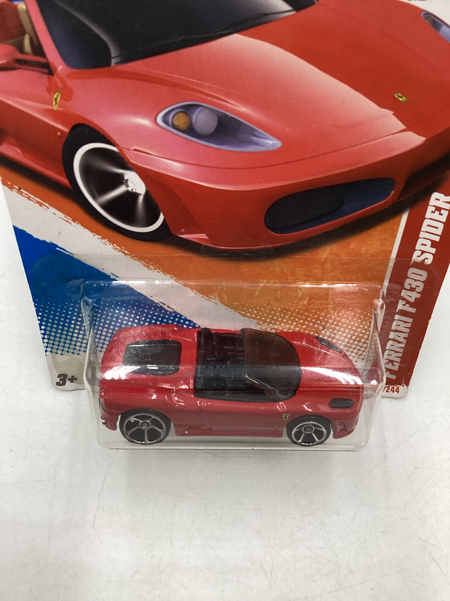 2011 Hot wheels #190 Ferrari F430 Spider Red SR