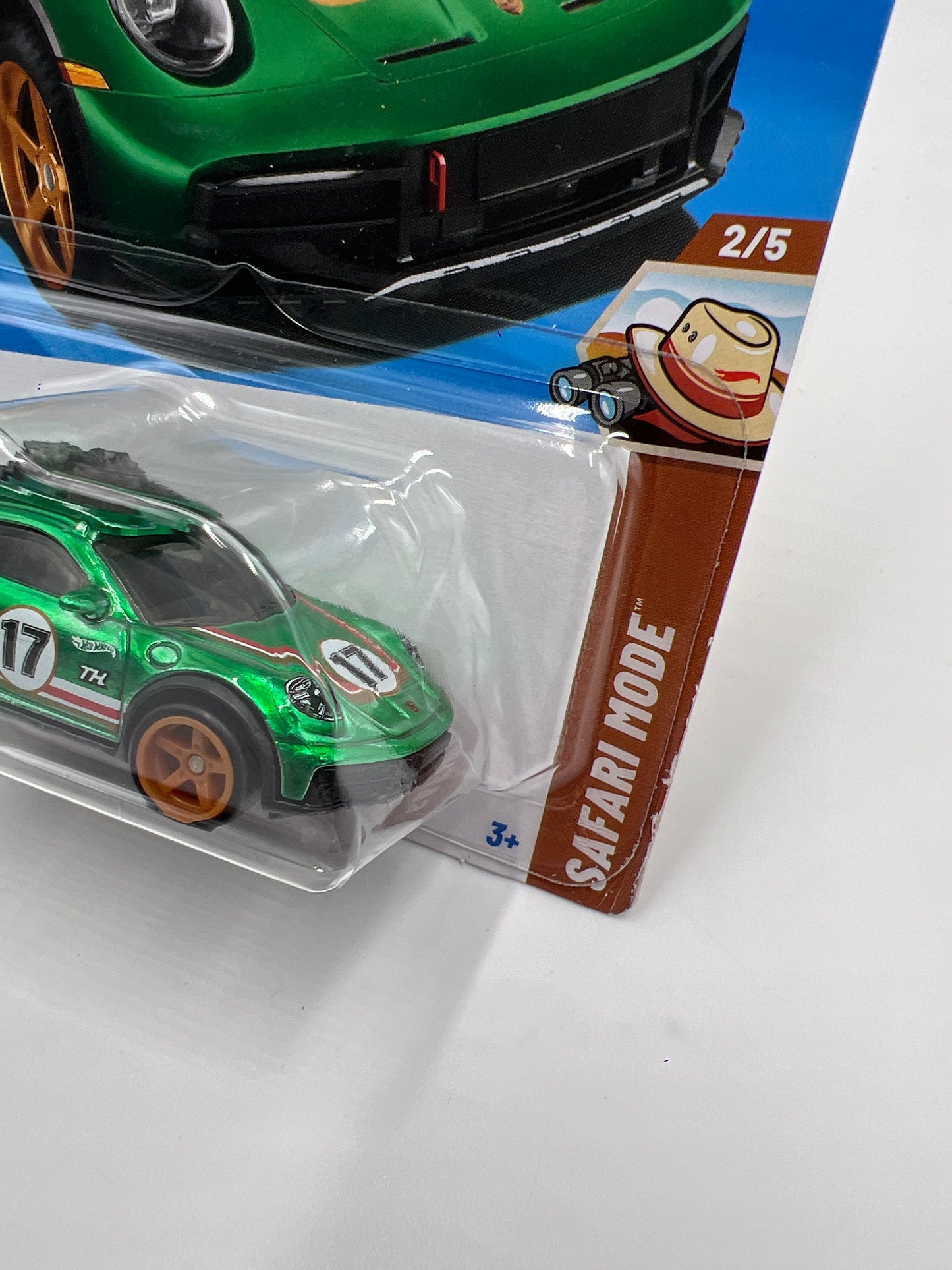 2025 Hot Wheels G Case Super Treasure Hunt #154 Porsche 911 Rallye Green W/Protector
