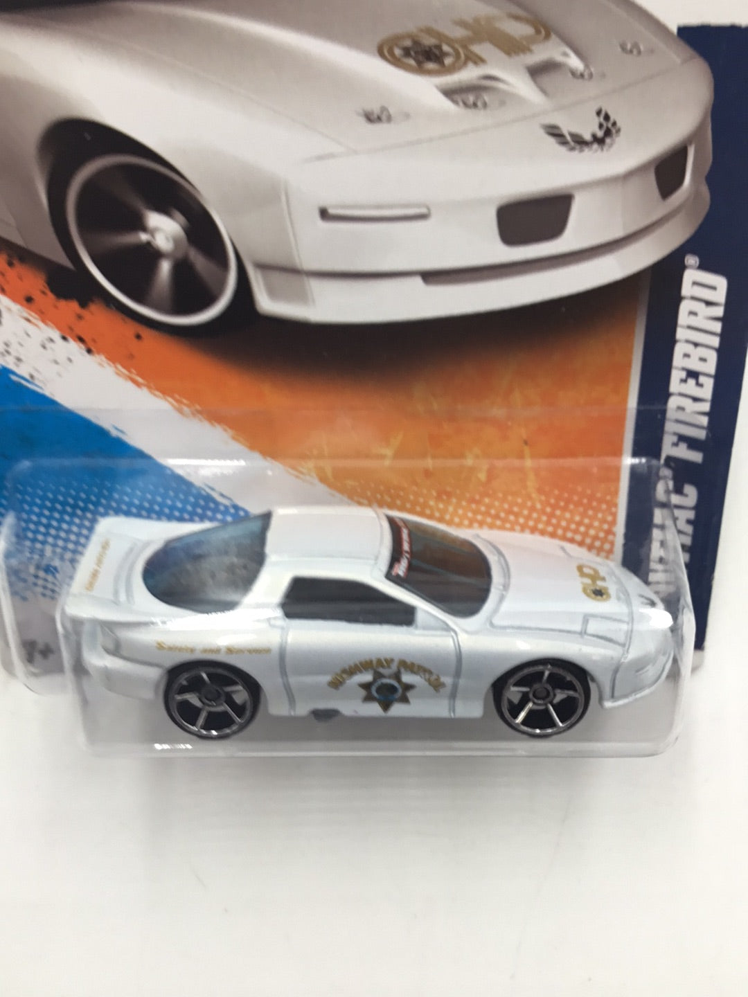 2011 Hot Wheels #163 Pontiac Firebird (White)