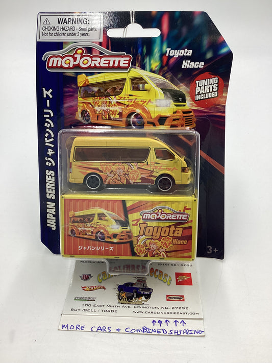 2024 Majorette Japan Series Toyota Hiace Yellow 110E