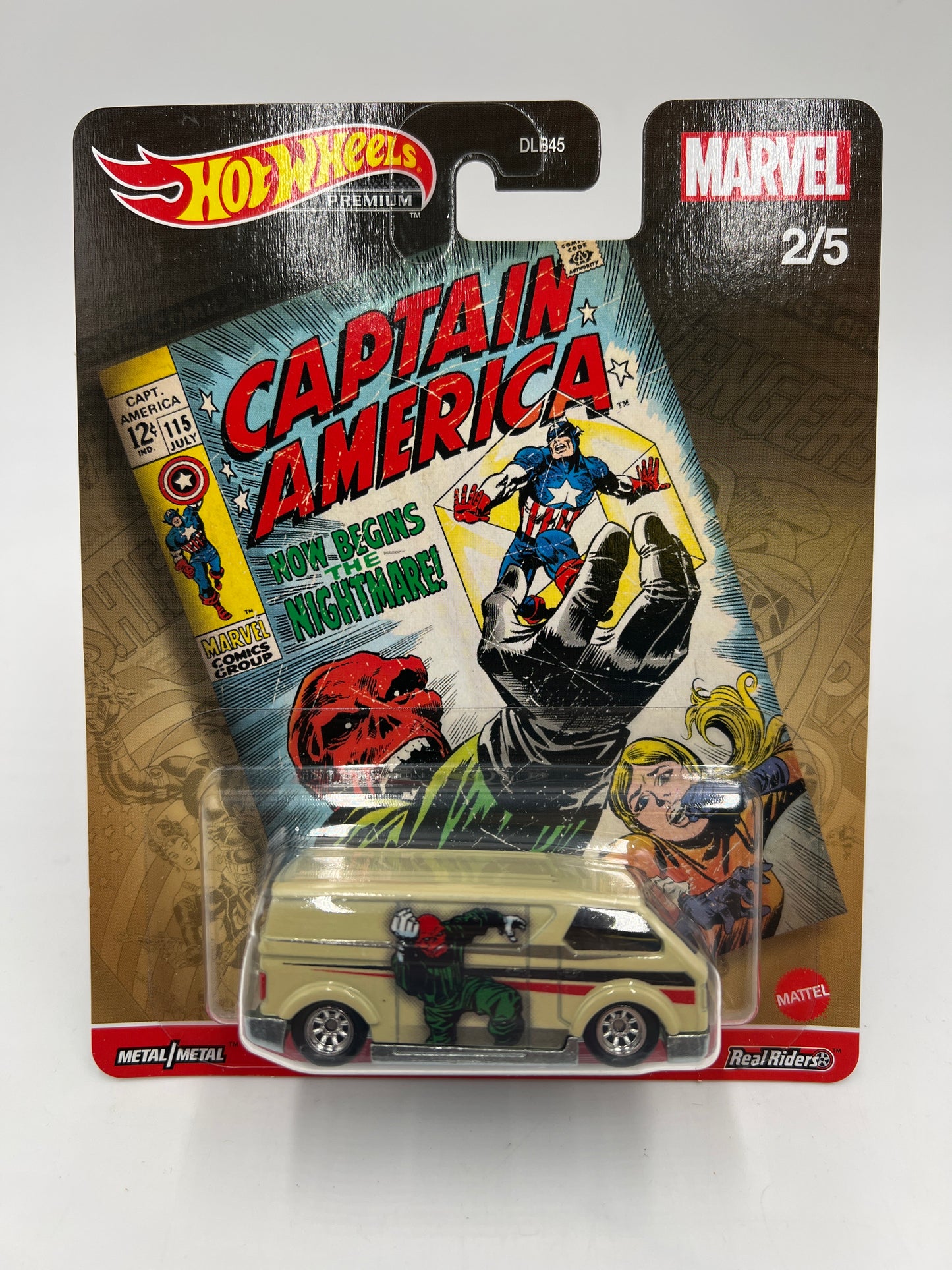 2021 Hot Wheels Marvel Pop Culture #2 MBK Van 267D