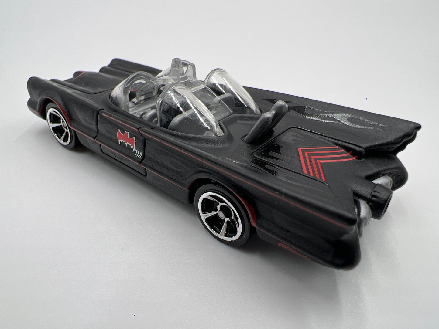 Hot Wheels 1/64 TV Series Batmobile Matte Black Loose