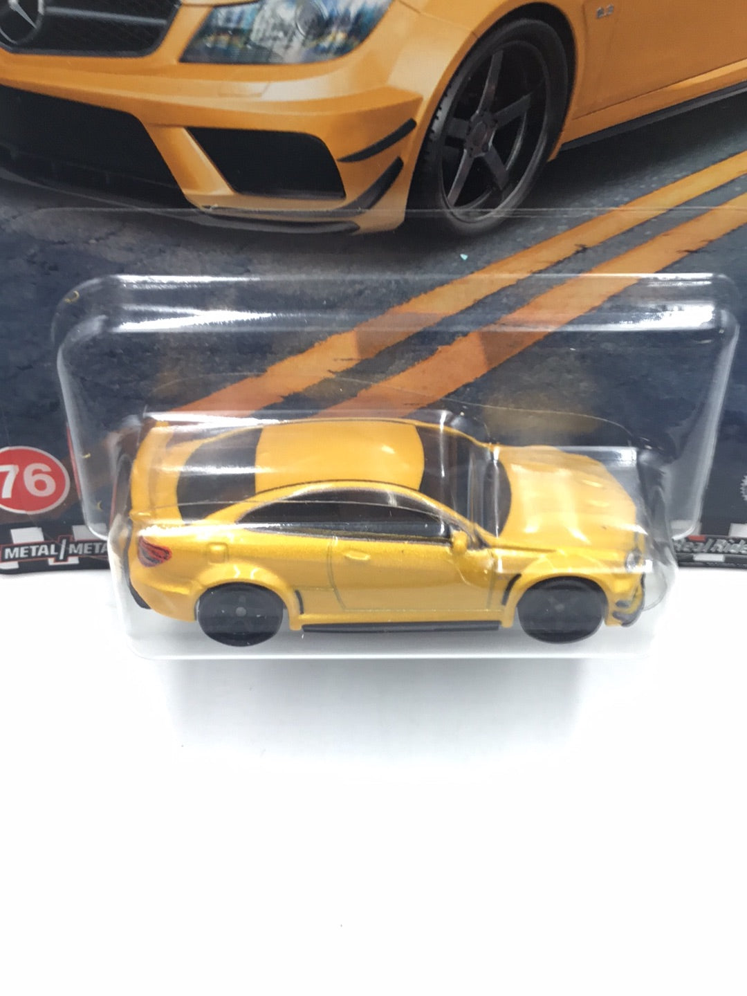 Hot Wheels Boulevard #76 12 Mercedes Benz C 63 AMG Coupe Black Series 260G