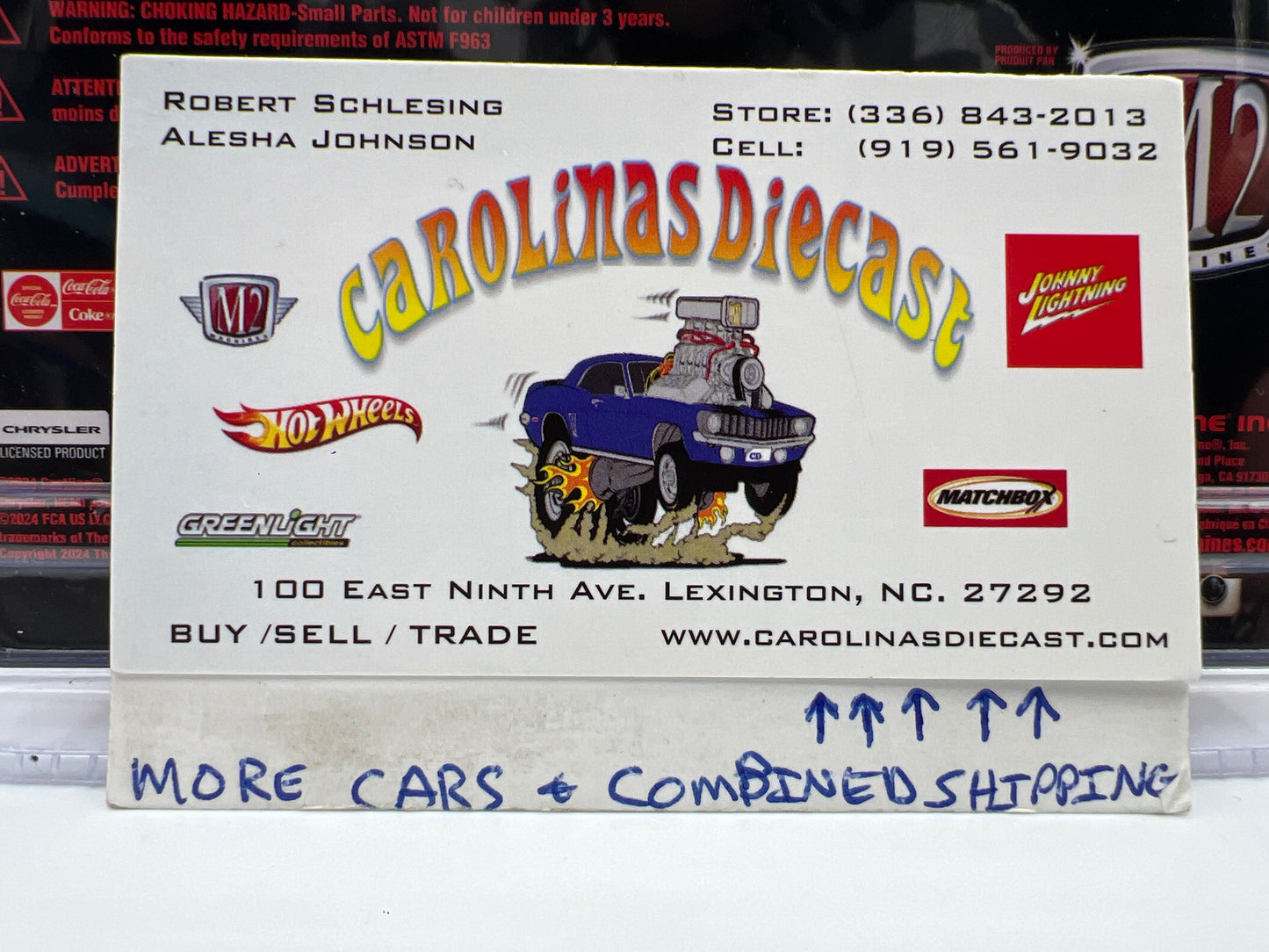M2 Machines Coca Cola CHASE 1941 Willys Coupe Red/Black A50