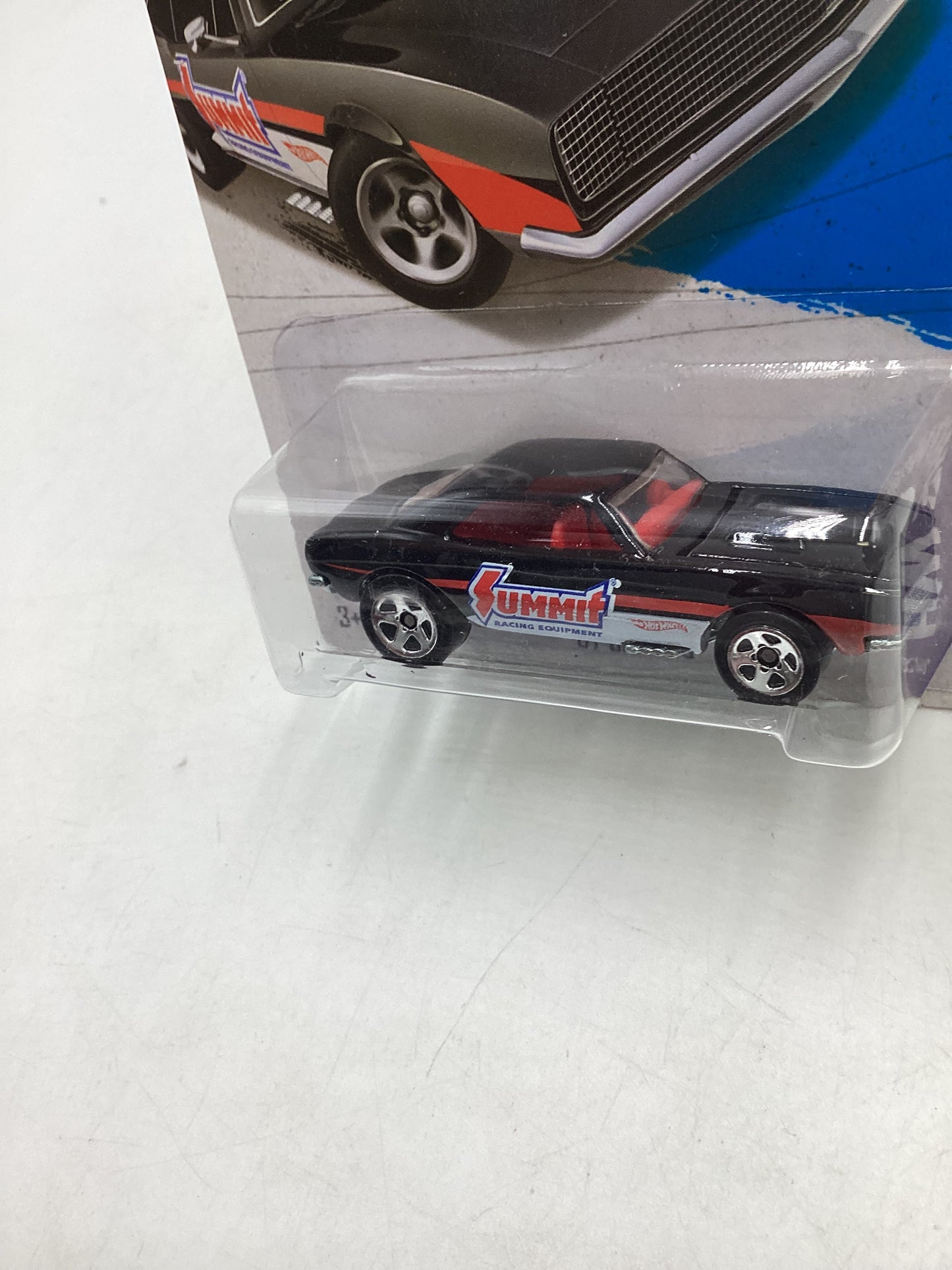 Hot Wheels 2013 #244 67 Camaro Summit Black 18E