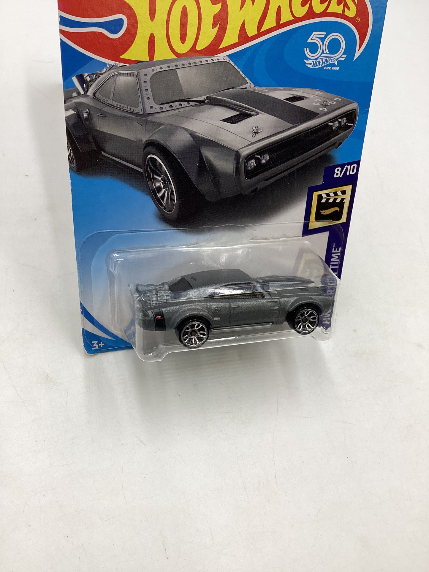 2018 HW Screen time Hot Wheels #79 Ice Charger Fate of the Furious 70F