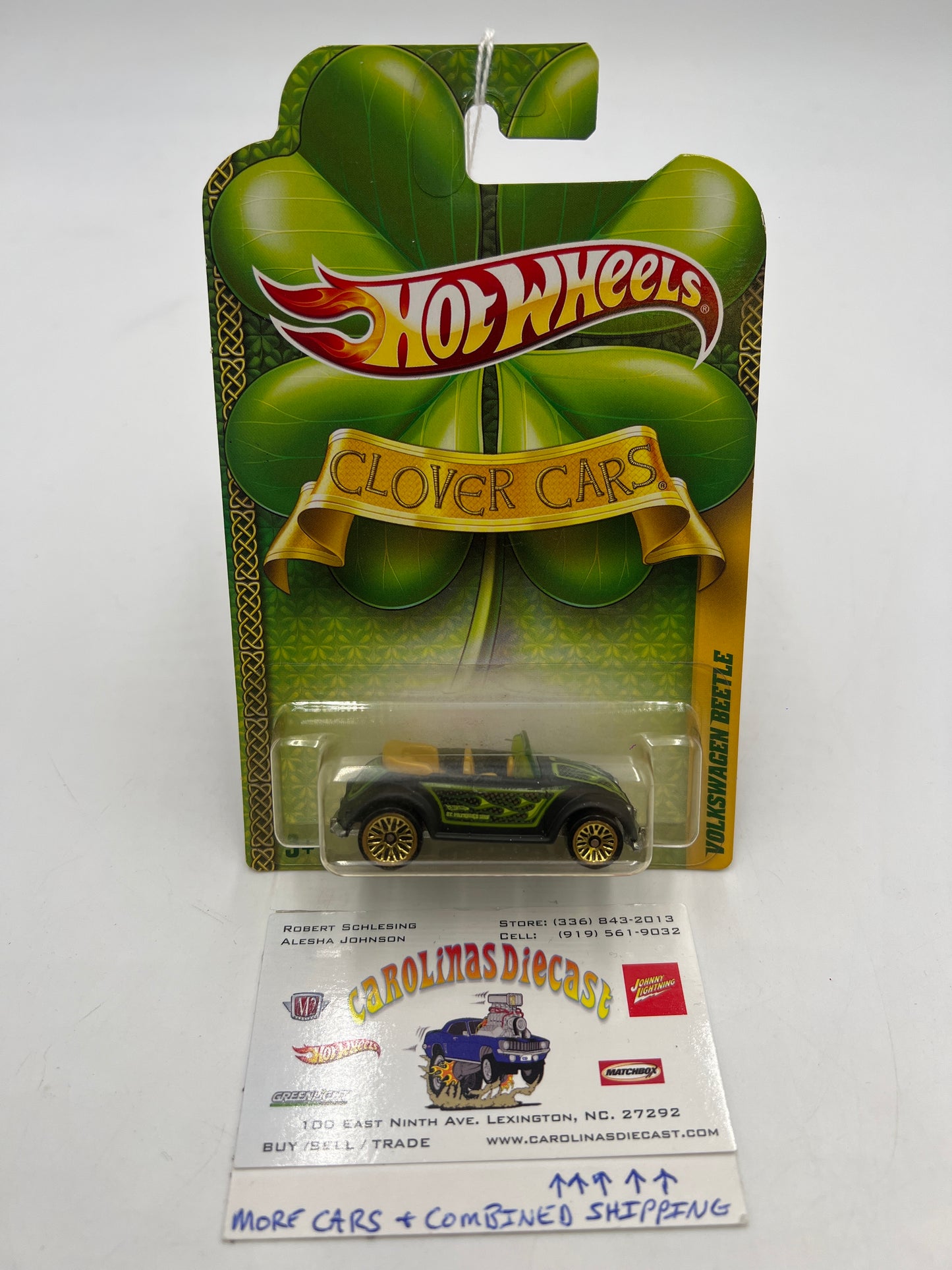 2011 Hot Wheels Clover Cars Volkswagen Beetle 157H