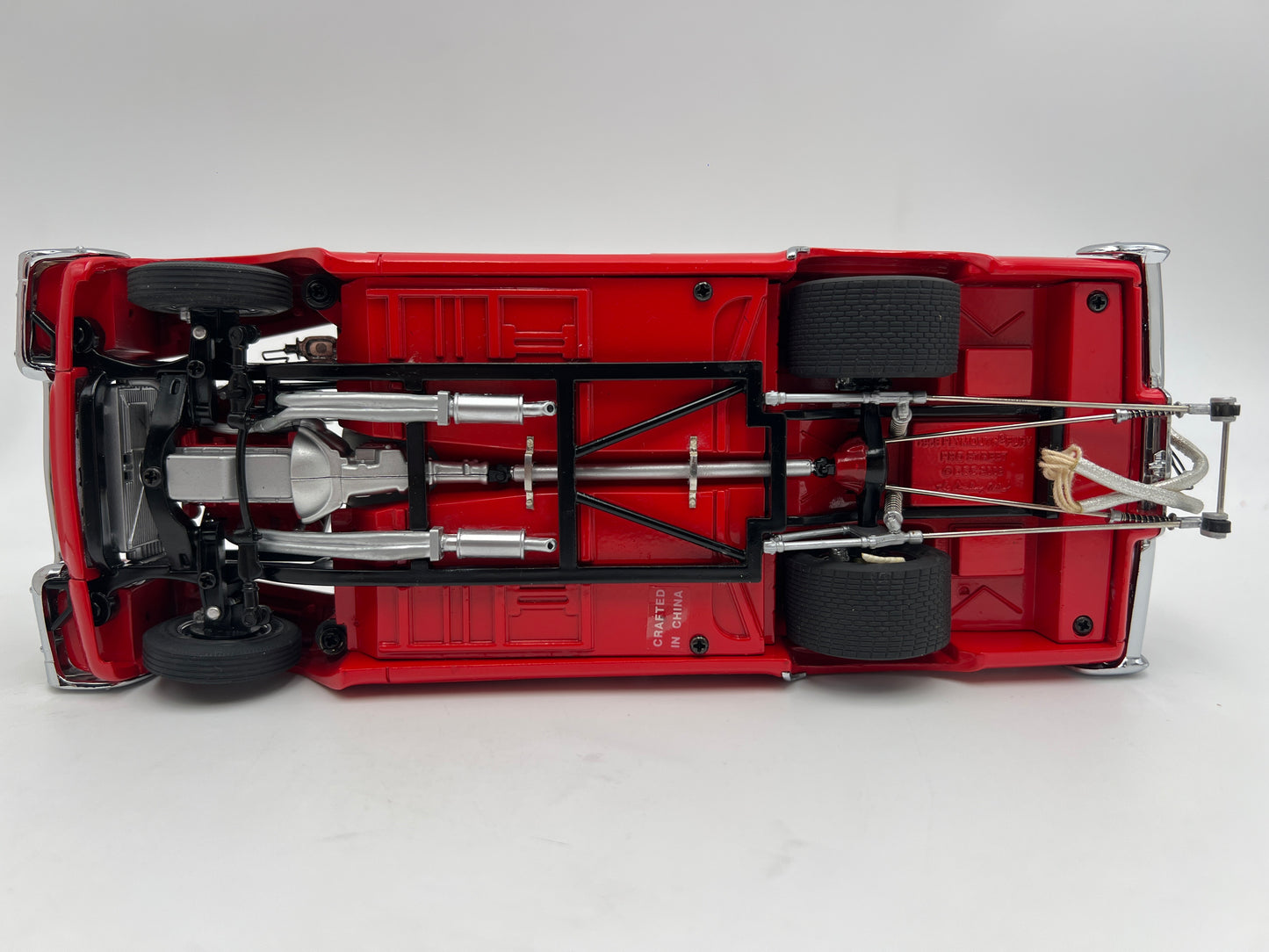 Danbury Mint 1/24 Scale 1958 Plymouth Fury Pro Street Red W/Box VHTF