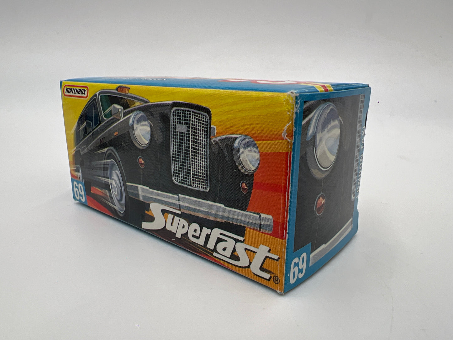 Matchbox 1/64 Superfast #69 London Taxi Gray Loose
