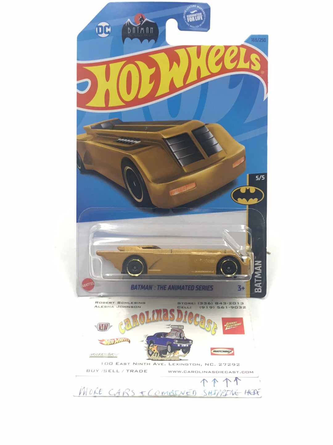 2023 hot wheels P case #169 Batman The Animated Series BB4