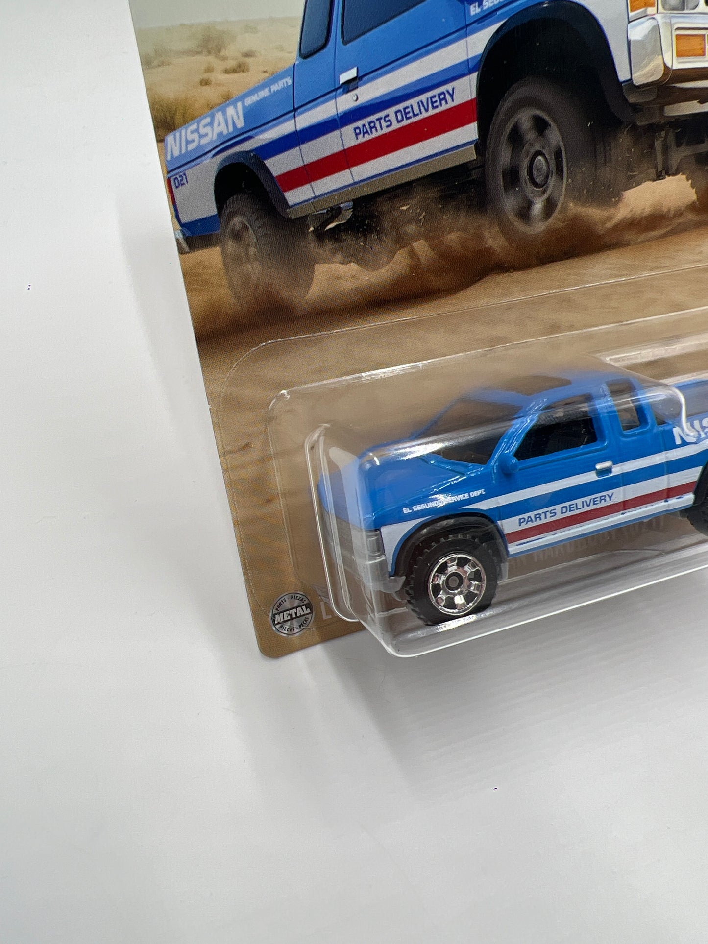 2025 Matchbox Parts Delivery Trucks #1 95 Nissan Hardbody D21 Blue 160C