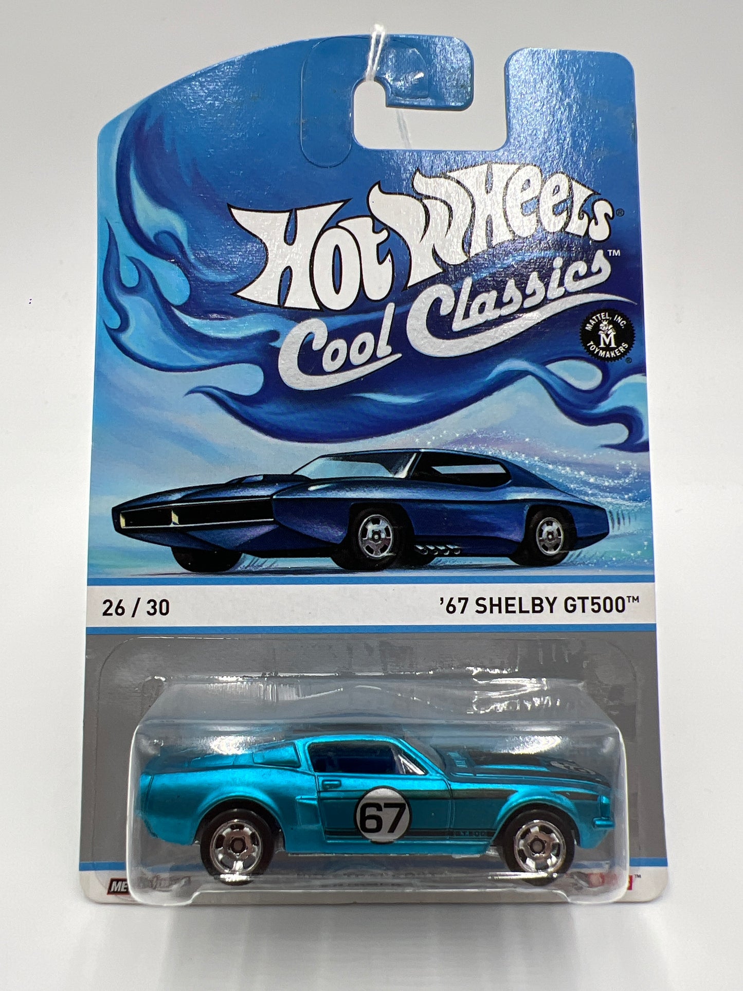 Hot Wheels Cool Classics #26 67 Shelby GT500 Spectrafrost Blue SR